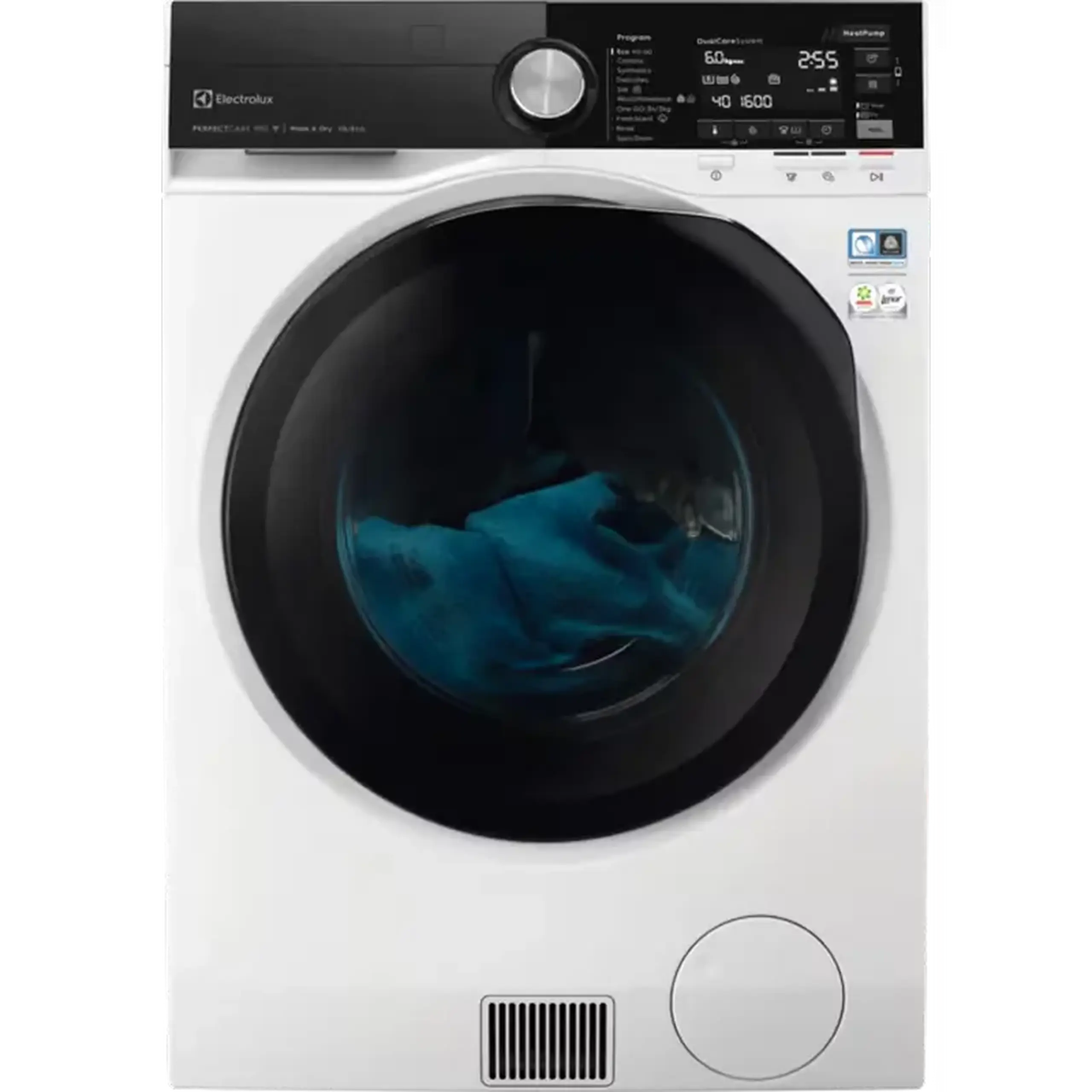 Mașină de spălat cu uscător Electrolux EW9WN161BCE, 10kg, Alb