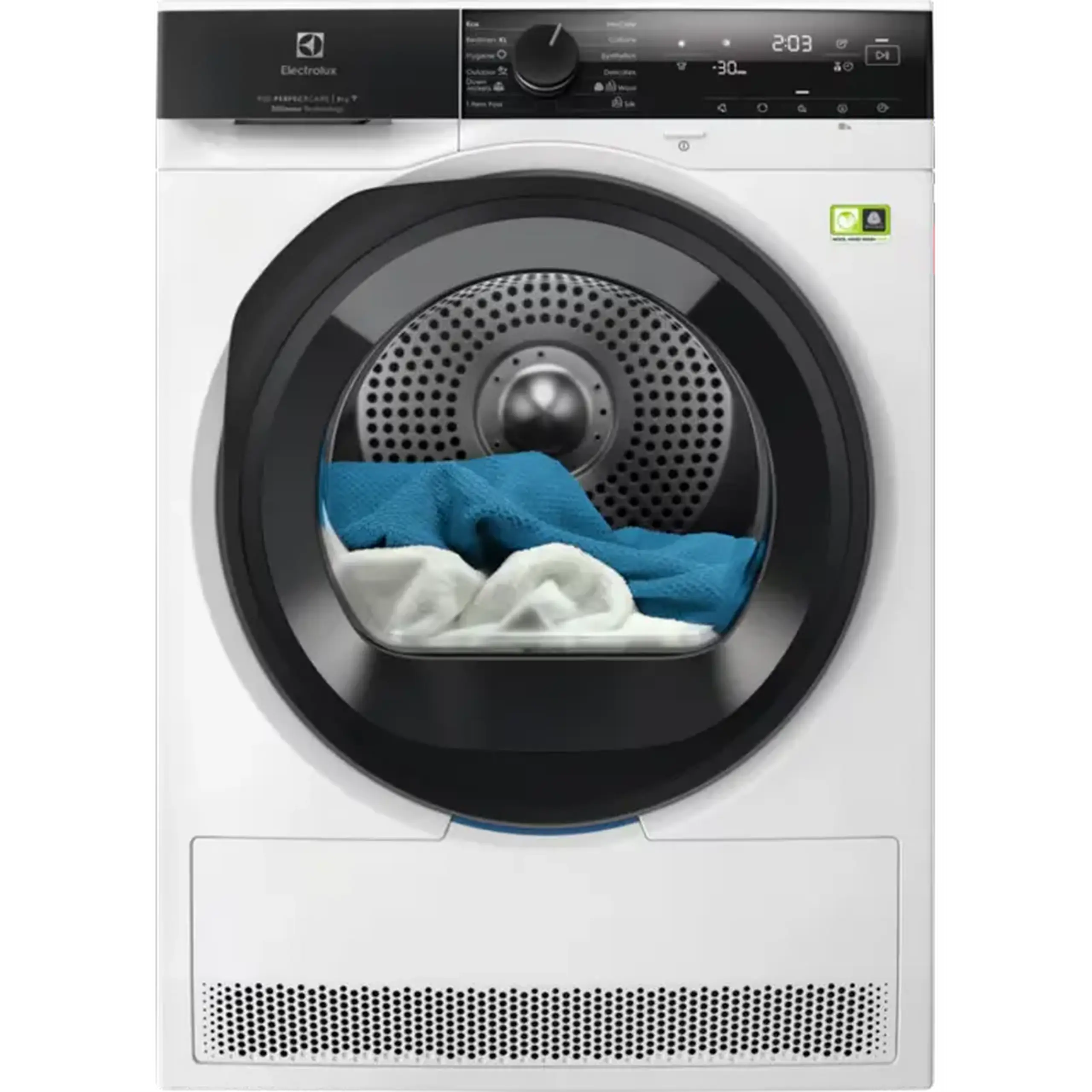Uscător de rufe Electrolux EW9D4854KE, 8kg, Alb