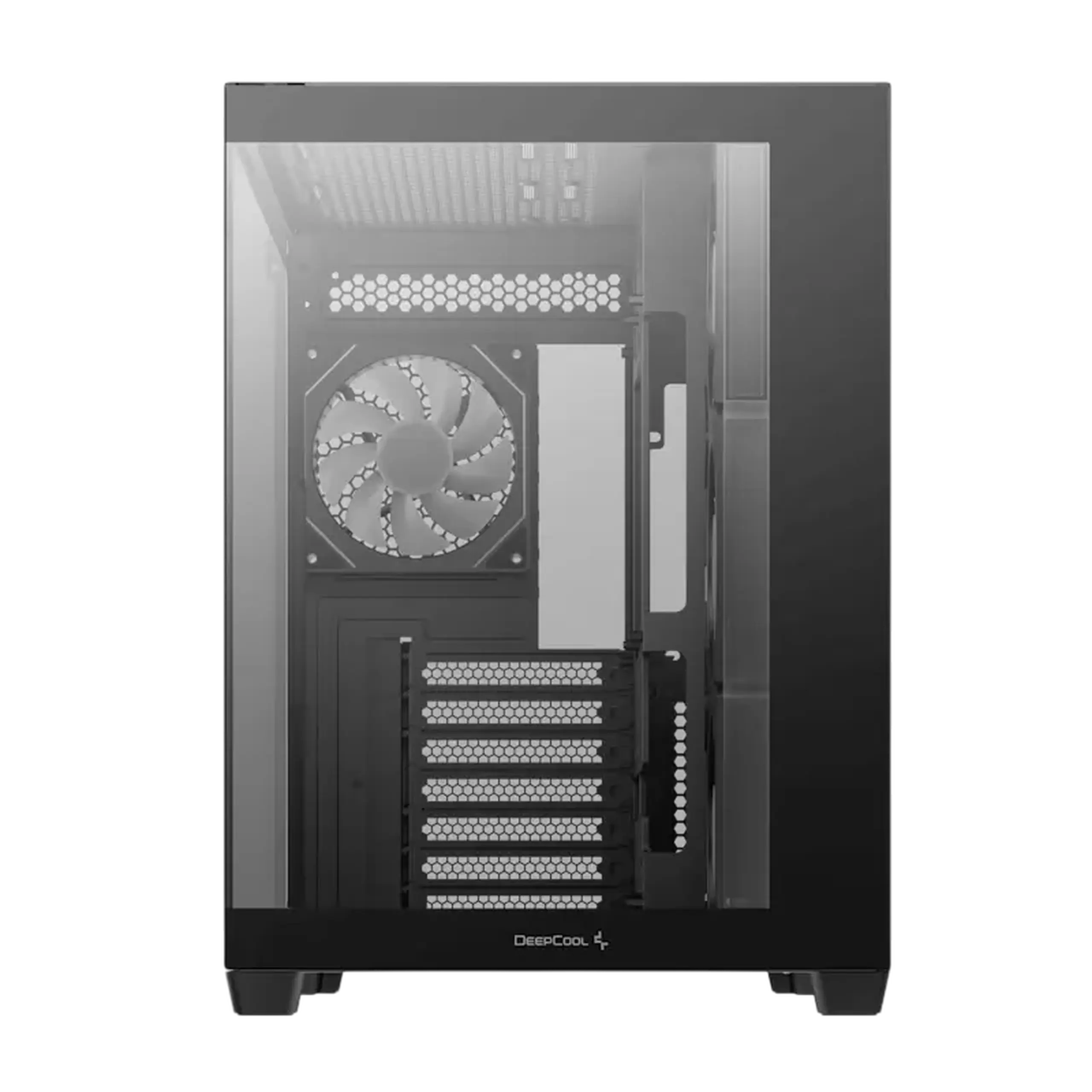 Carcasă PC Deepcool CG530 4F, Midi-Tower, Fără PSU, Negru