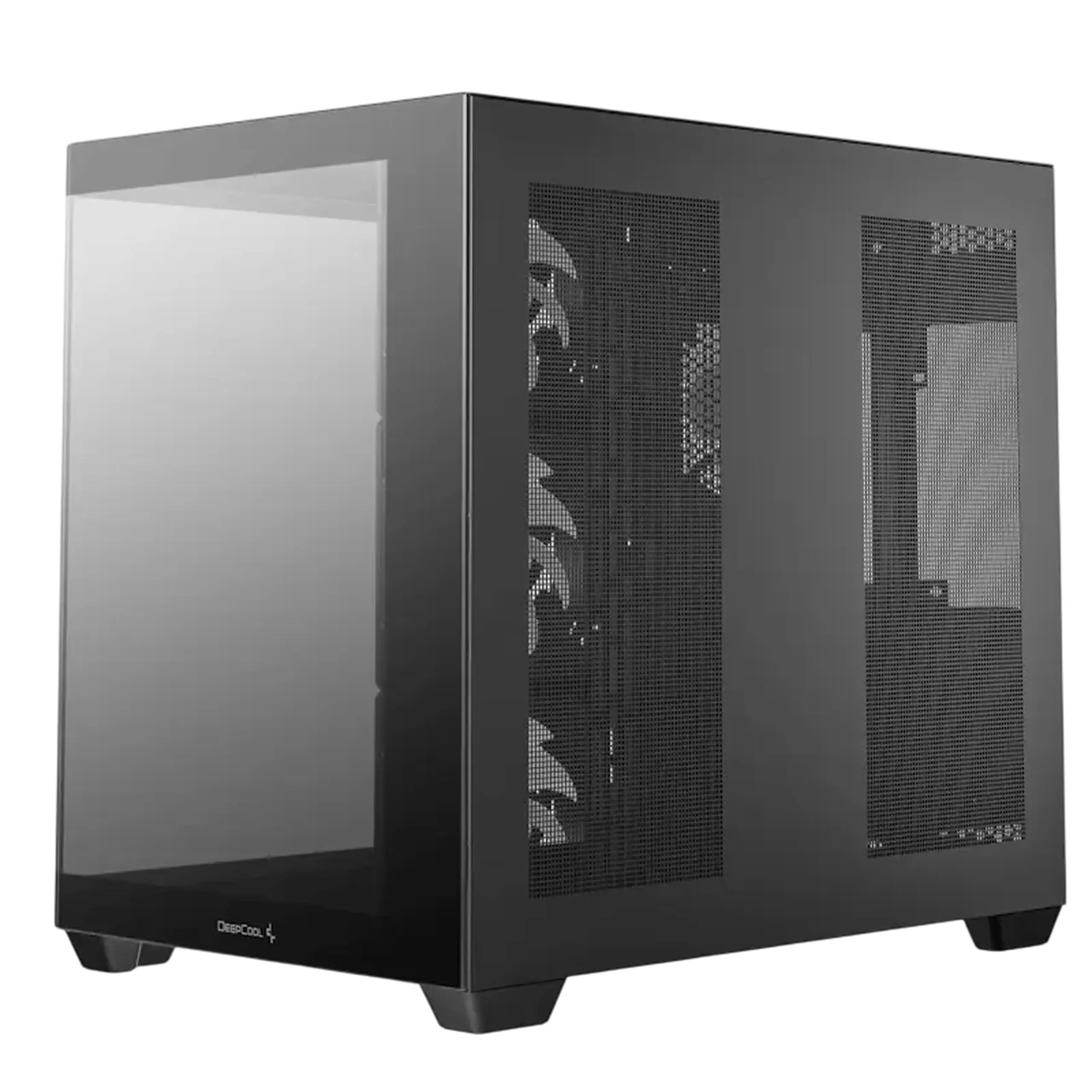 Carcasă PC Deepcool CG530 4F, Midi-Tower, Fără PSU, Negru
