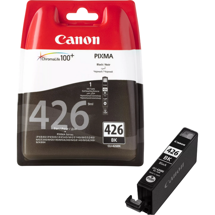 Cartuș Canon CLI-426Bk - ink cartridge canon cli 471xl c cyan