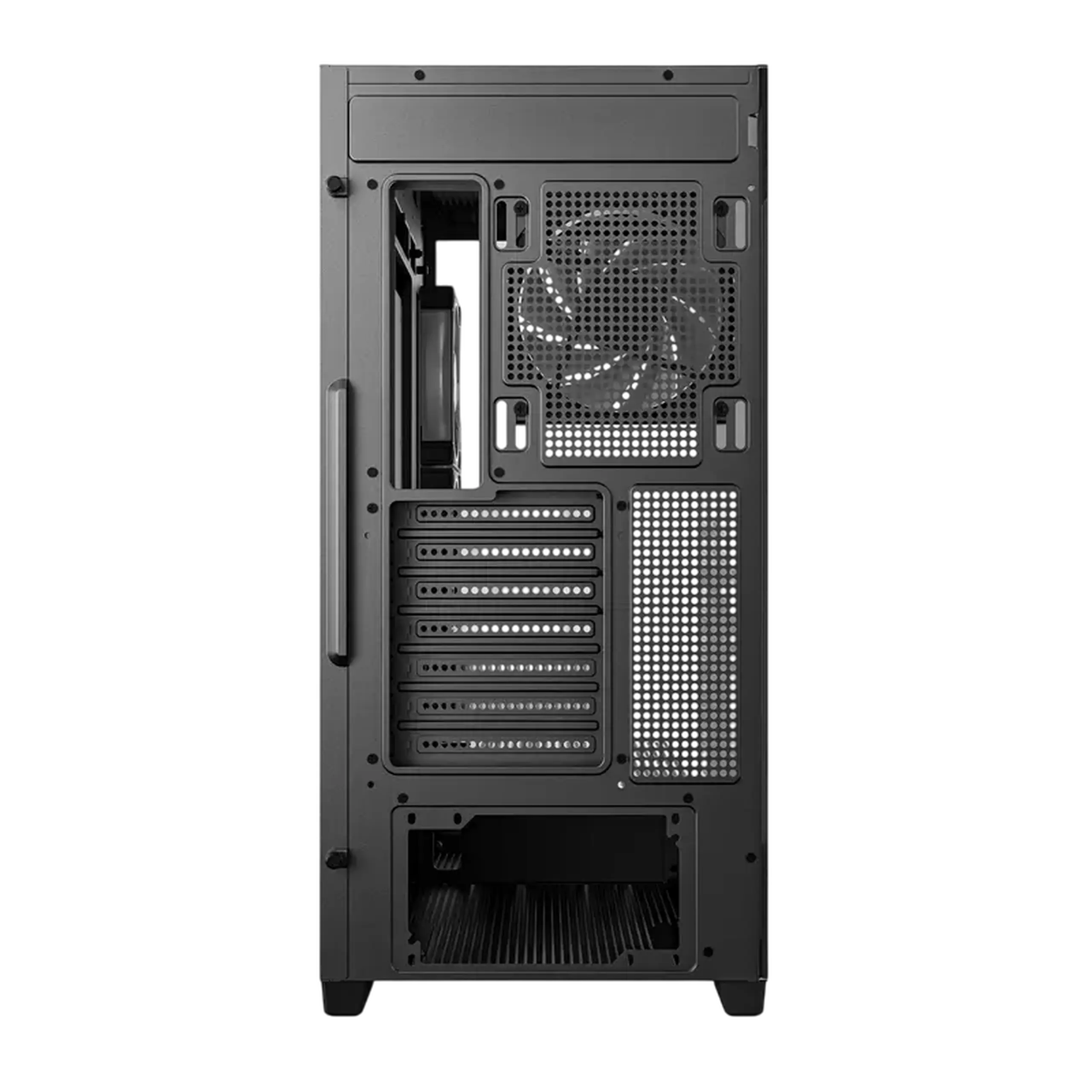 Carcasă PC Deepcool CG580 4F V2, Midi-Tower, Fără PSU, Negru