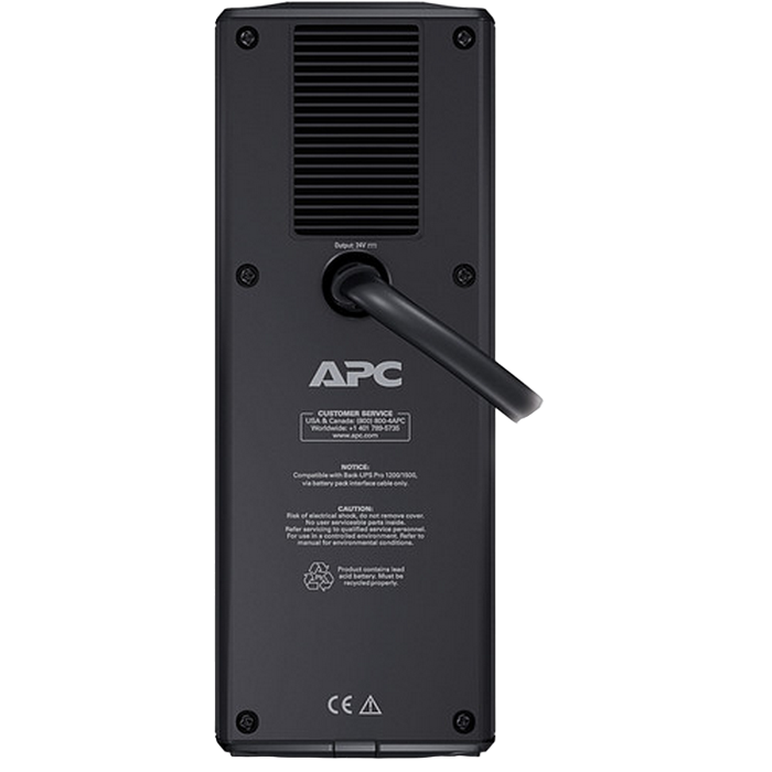APC Back-UPS Pro BR1600MI 1600VA/960W, 230V, LCD, AVR, USB, RJ-45, 8*IEC13 Sockets