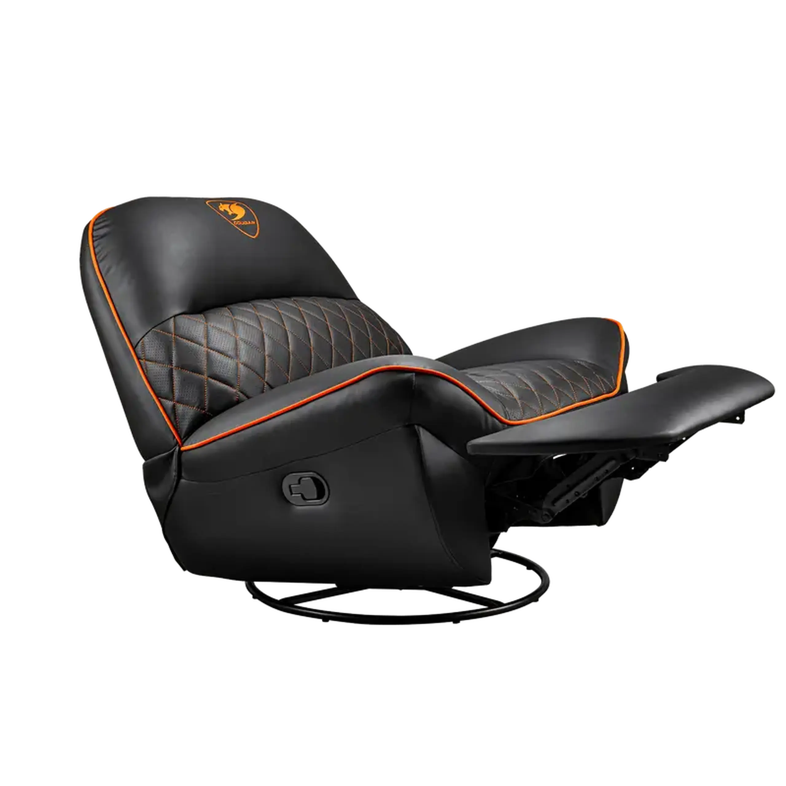 Scaun Gaming Cougar Overlord, PU Piele, Negru