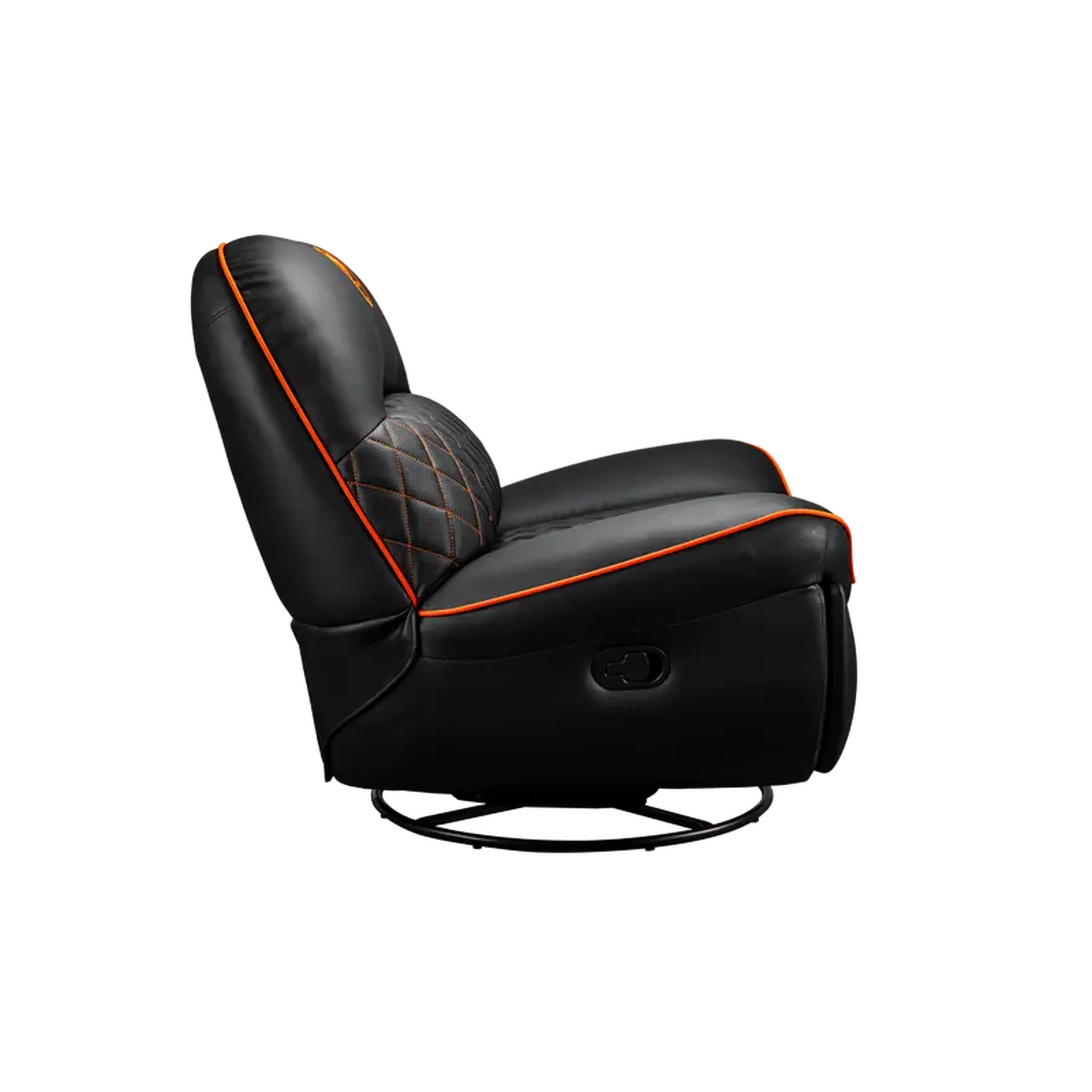 Scaun Gaming Cougar Overlord, PU Piele, Negru