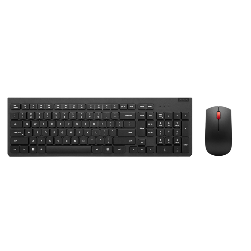 Keyboard Lenovo Essential, Full size; Spill resistant, 2.5-zone layout, Low profile key, Adjustable