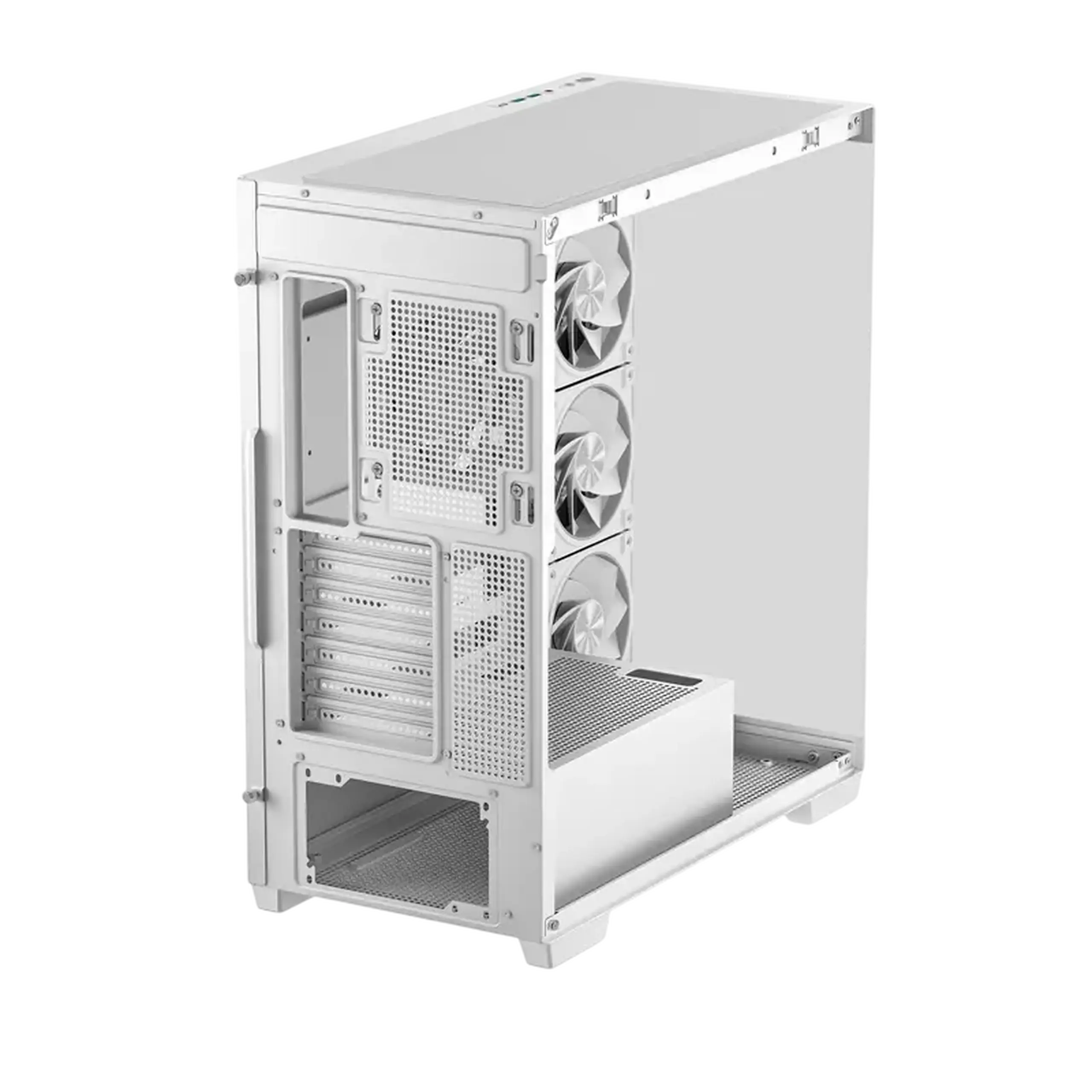 Carcasă PC Deepcool CG580 4F V2, Midi-Tower, Fără PSU, Alb