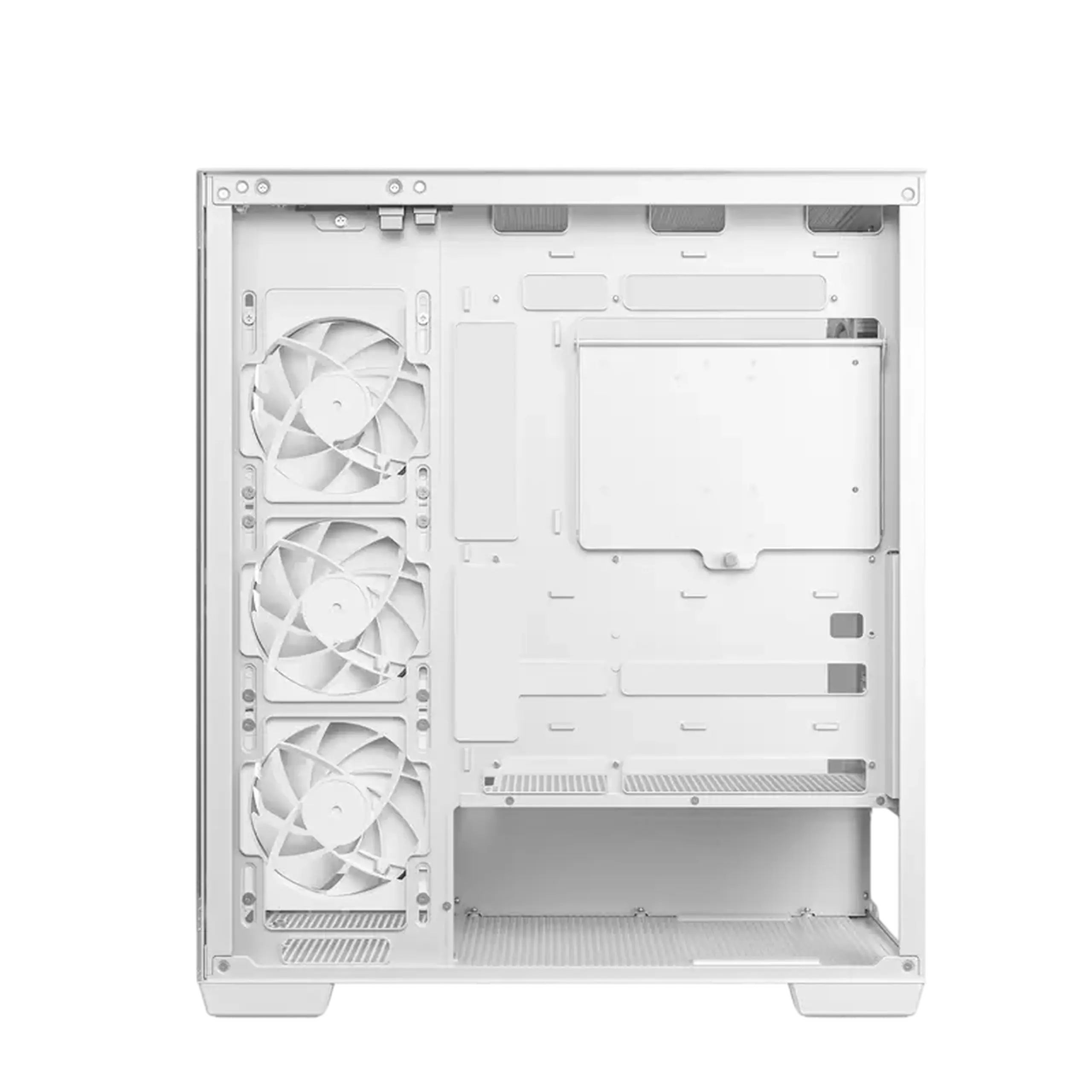 Carcasă PC Deepcool CG580 4F V2, Midi-Tower, Fără PSU, Alb