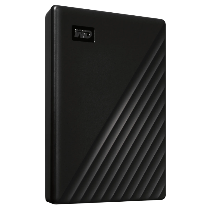 5.0TB (USB3.1) 2.5" WD My Passport Portable External Hard Drive (WDBPKJ0050BBK)", Black
