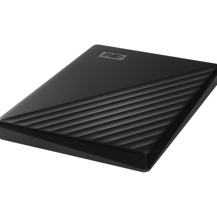 5.0TB (USB3.1) 2.5" WD My Passport Portable External Hard Drive (WDBPKJ0050BBK)", Black