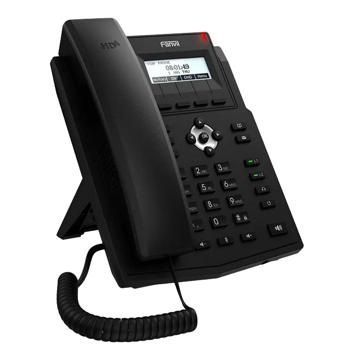 Telefon IP Fanvil X1SP, Negru - power suply 12v 1 5a