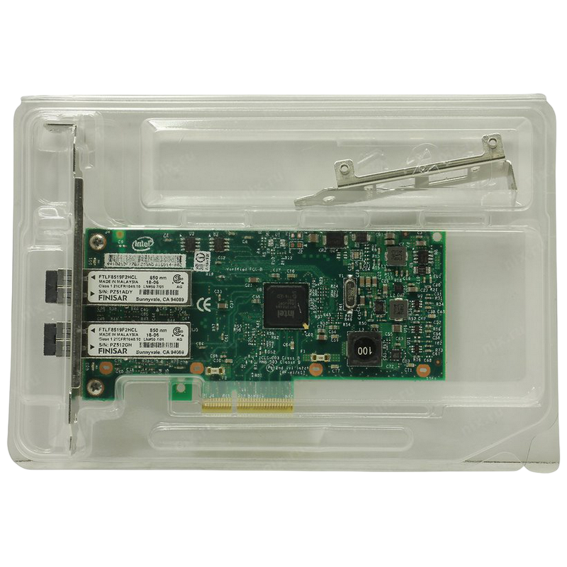 PCI-e Intel Server Adapter I350-T4, Quad Copper Port 1Gbps