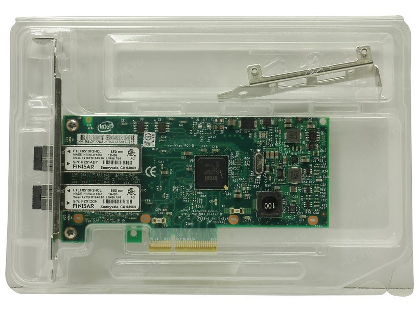 PCI-e Intel Server Adapter I350-T4, Quad Copper Port 1Gbps