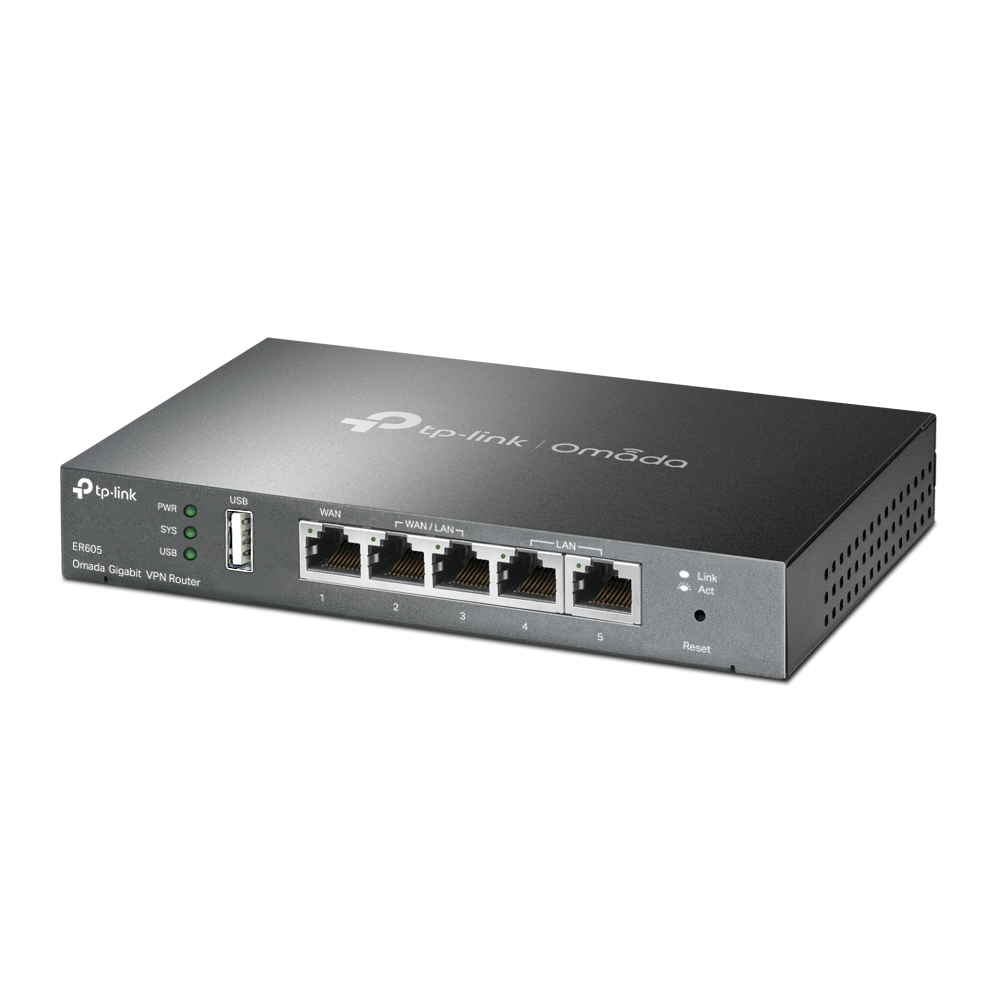 Gigabit Festa VPN Router TP-LINK "Festa FR205 ", 2xGbit WAN/LAN, 2xGbit LAN, 1x Gbit WAN, 1xUSB2.0