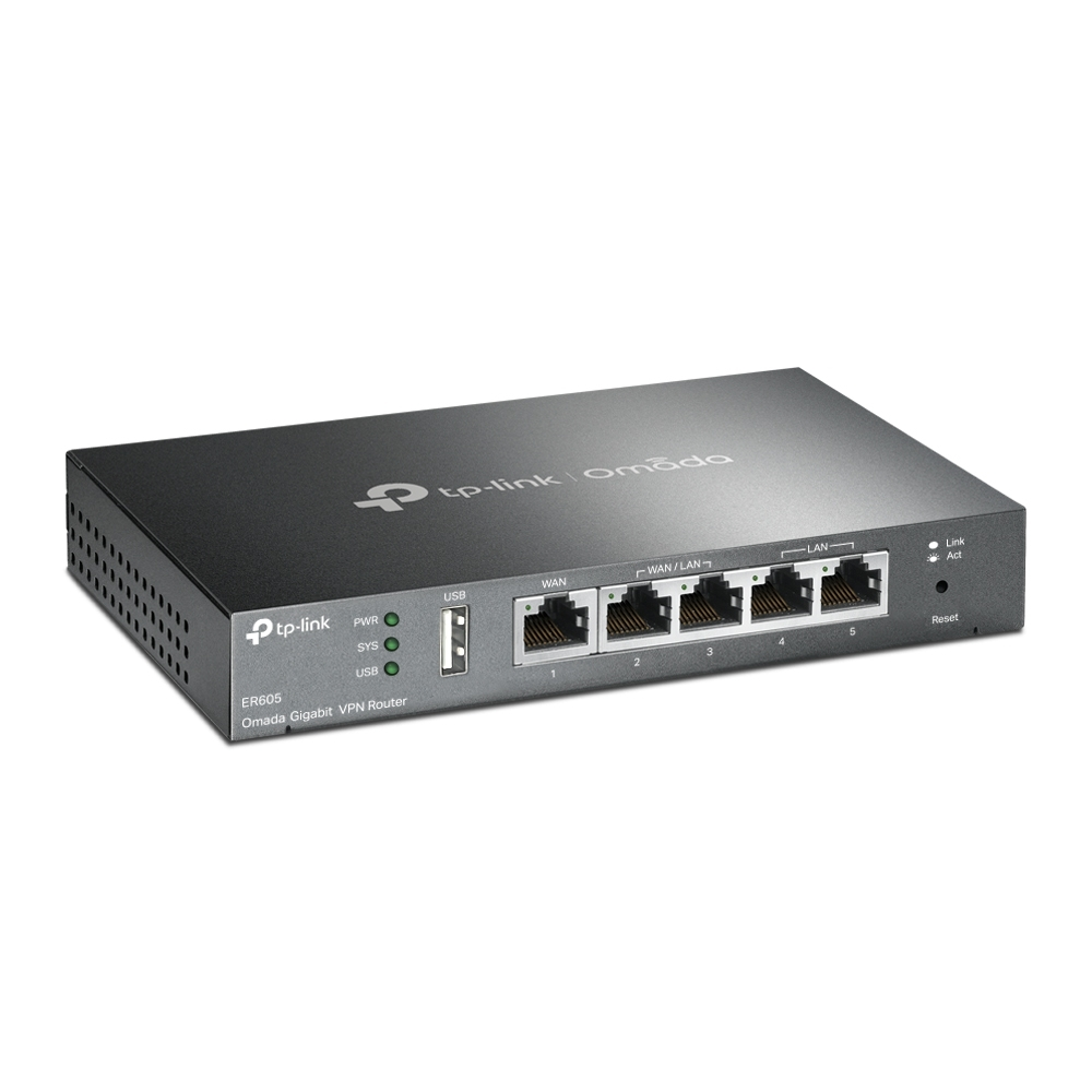 Gigabit Festa VPN Router TP-LINK "Festa FR205 ", 2xGbit WAN/LAN, 2xGbit LAN, 1x Gbit WAN, 1xUSB2.0