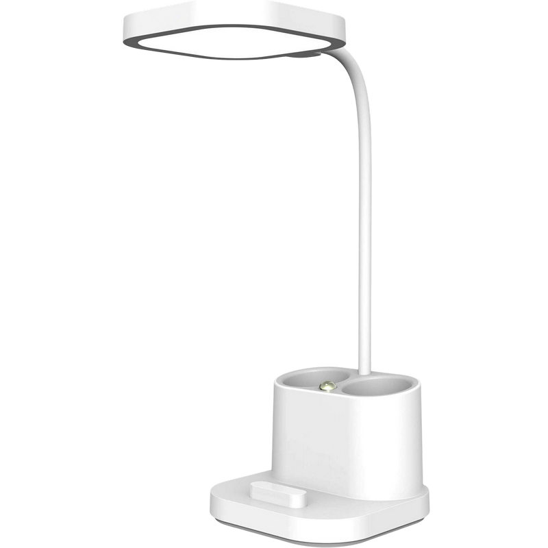 Lampa Led Platinet PDLD11 Desk Drawing LAMP10W, 1 HEAD, 48 LED, 3xMAGNIFYING LENS,BASE, White