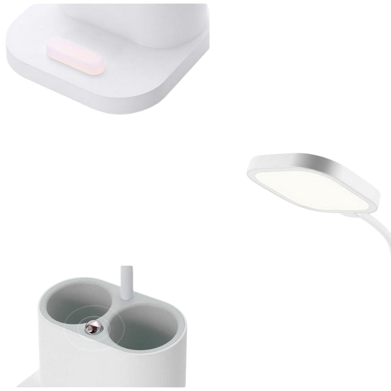 Lampa Led Platinet PDLD11 Desk Drawing LAMP10W, 1 HEAD, 48 LED, 3xMAGNIFYING LENS,BASE, White
