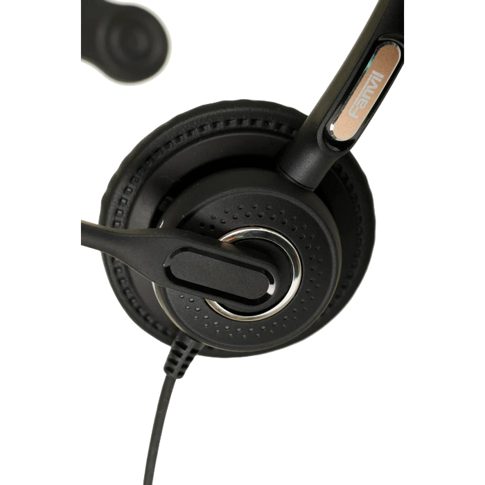Căști IP Fanvil HT201, Negru - fanvil ht301 u mono voip headset usb