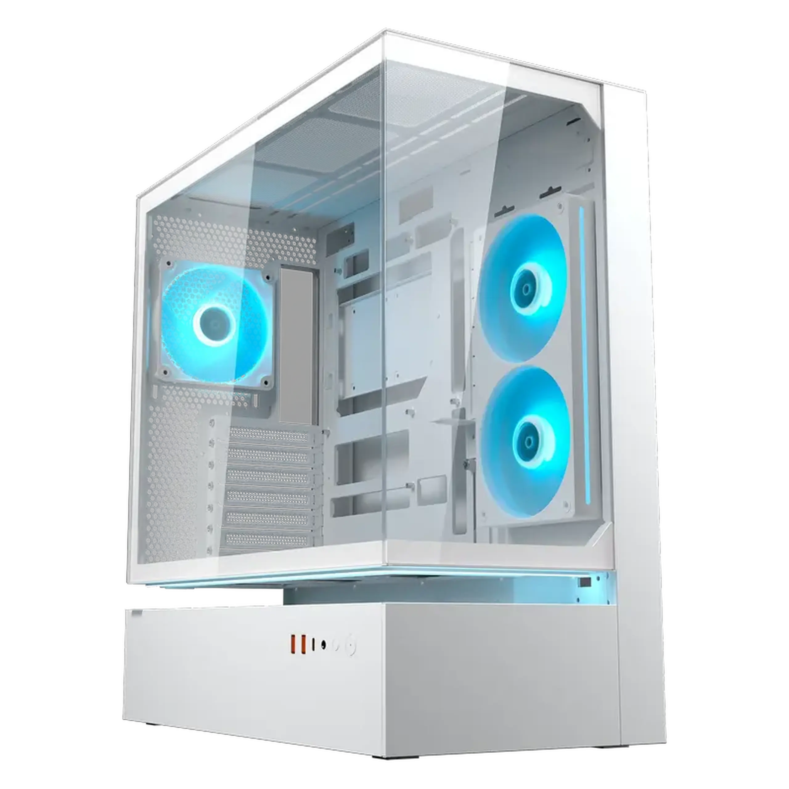 Carcasă PC Cougar CFV235 White, Midi-Tower, Fără PSU, Alb