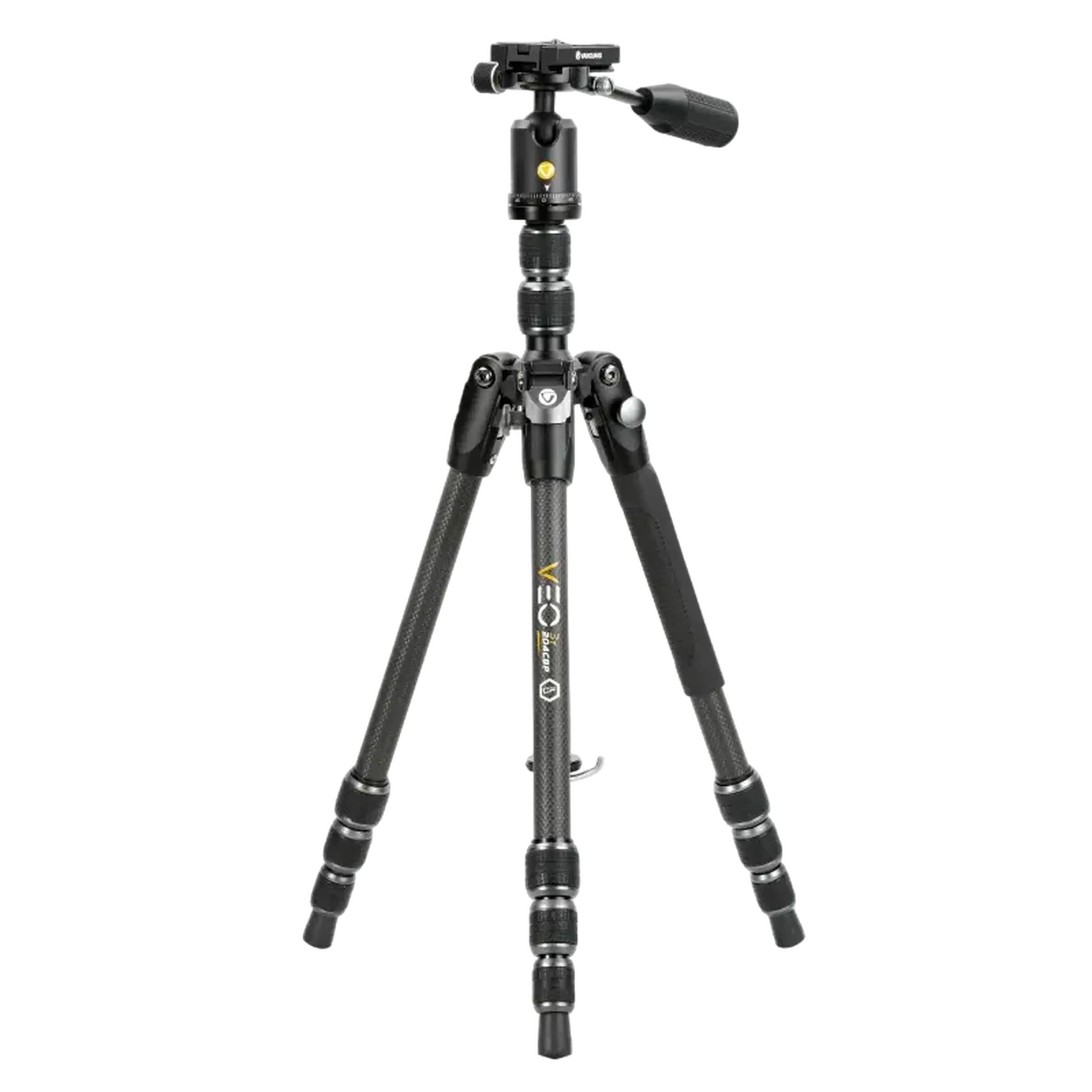 Trepied/Monopied Vanguard VEO3T 204CBP, Carbon, 4 secțiuni, cap sferic VEO 2 BP - 45T