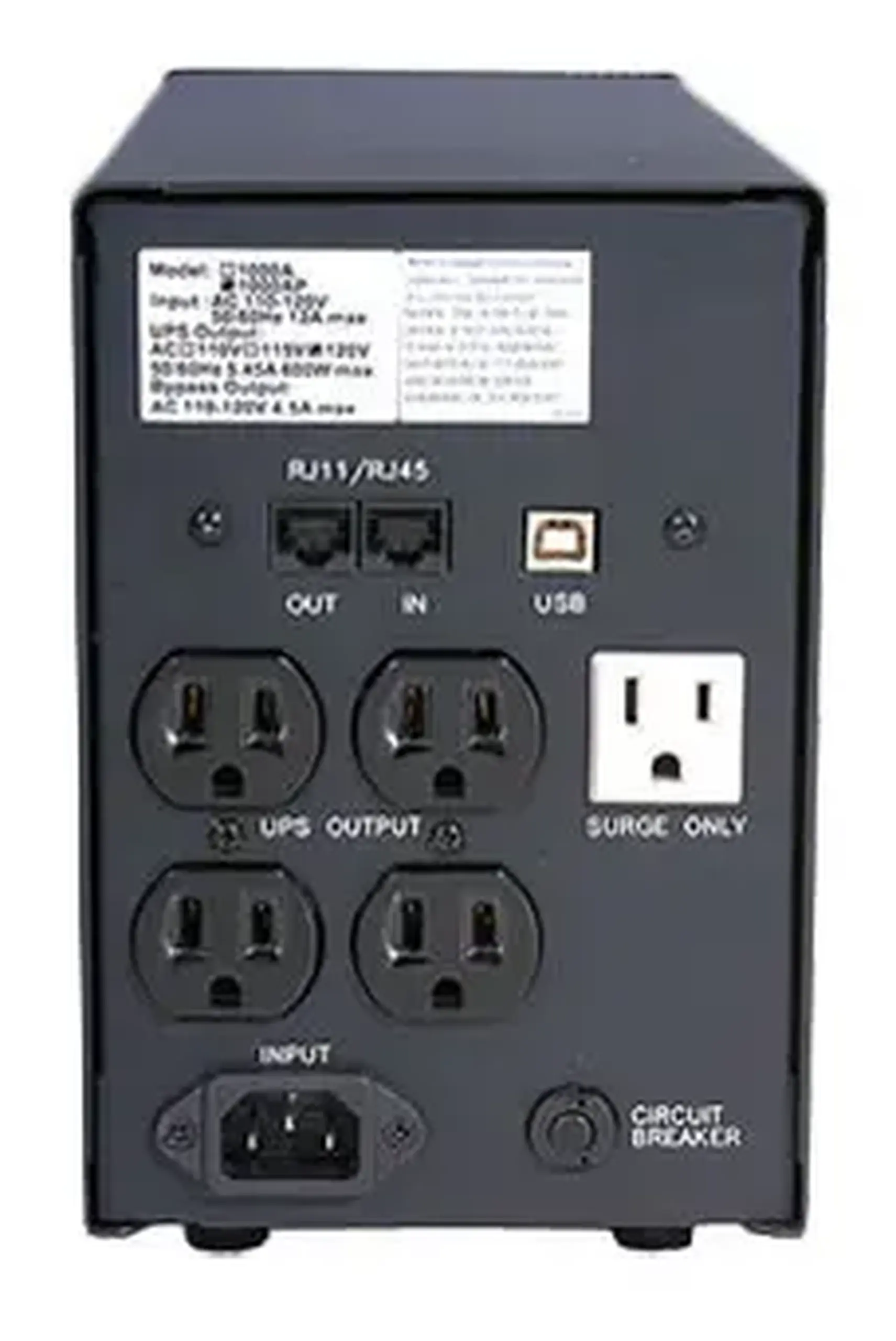 Sursă de alimentare neîntreruptibilă Power SL-1K/EL-1K, 1000VA, Turn