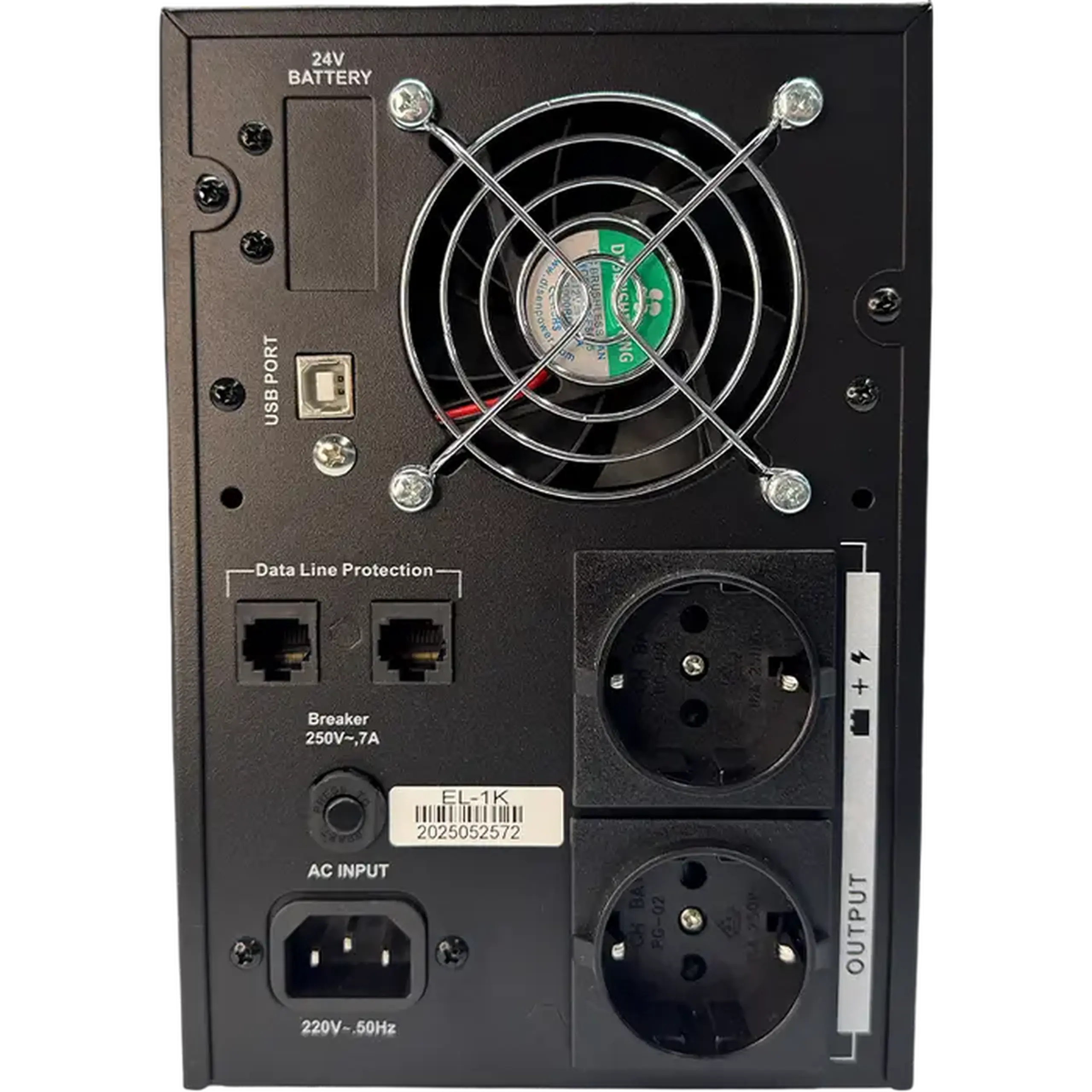 Sursă de alimentare neîntreruptibilă Power SL-1K/EL-1K, 1000VA, Turn