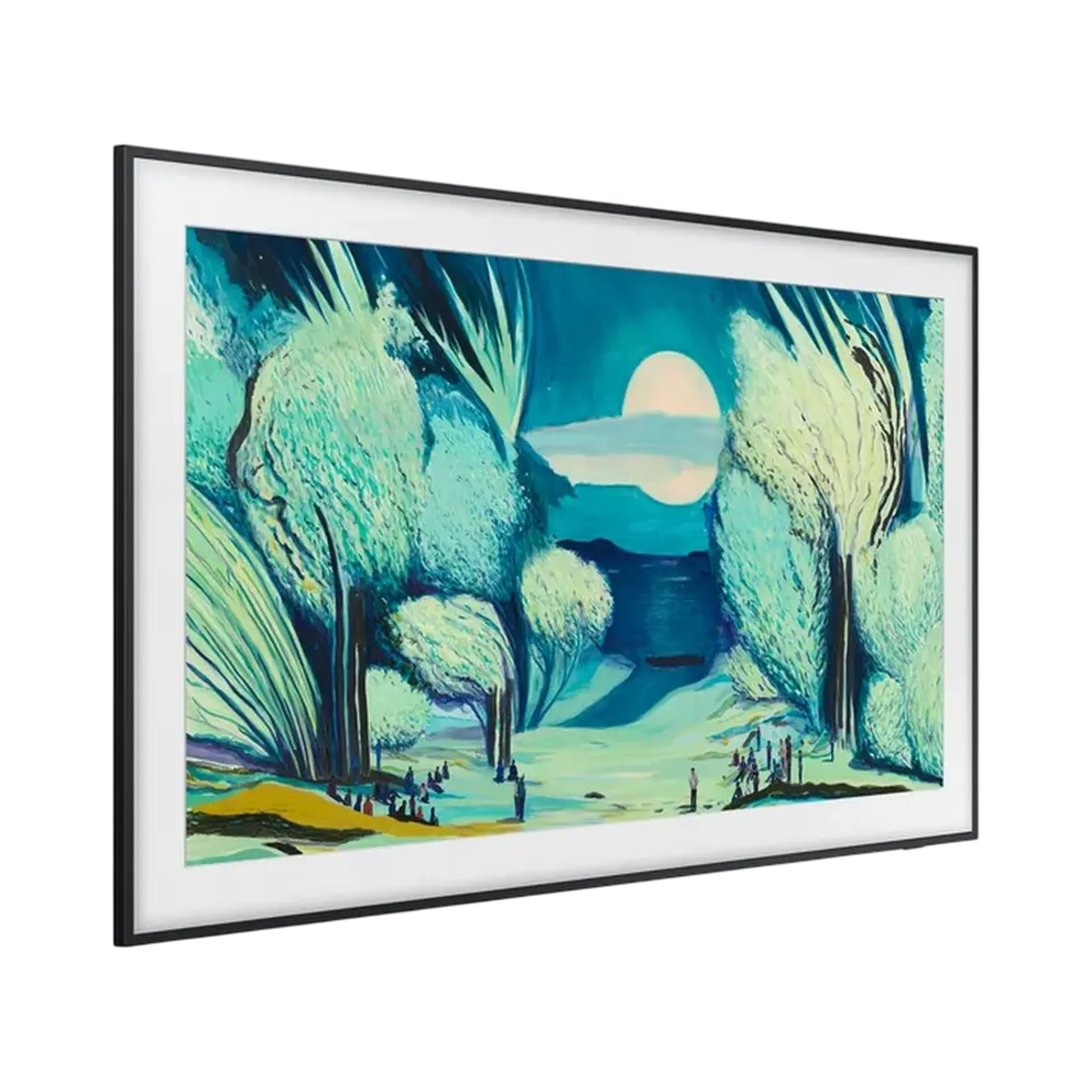 SMART TV LED de 55 inchi Samsung QE55LS03FAUXUA, The Frame, QLED 3840x2160, Tizen OS, negru