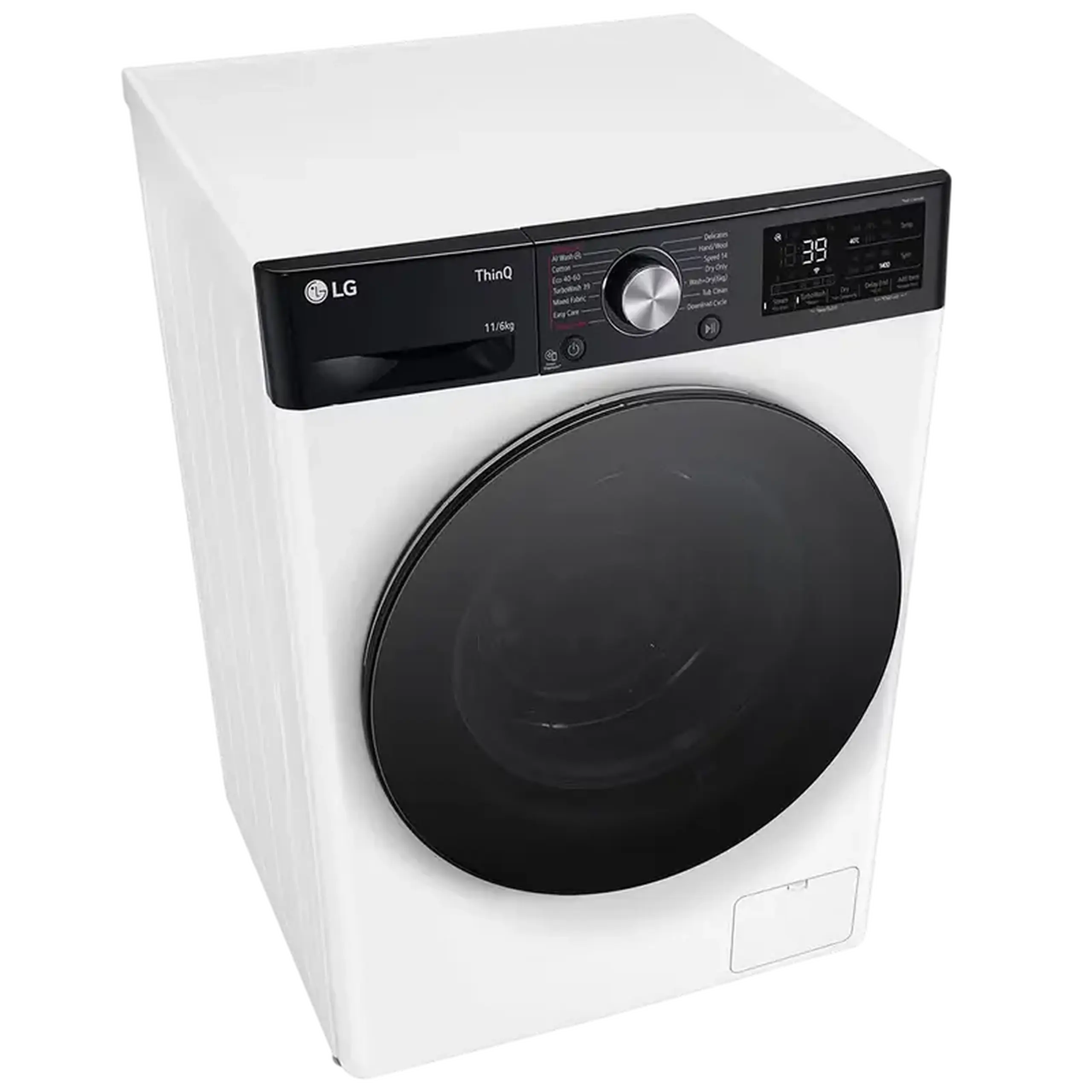 Mașină de spălat cu uscător LG F4DR711S2H, 10kg, Alb