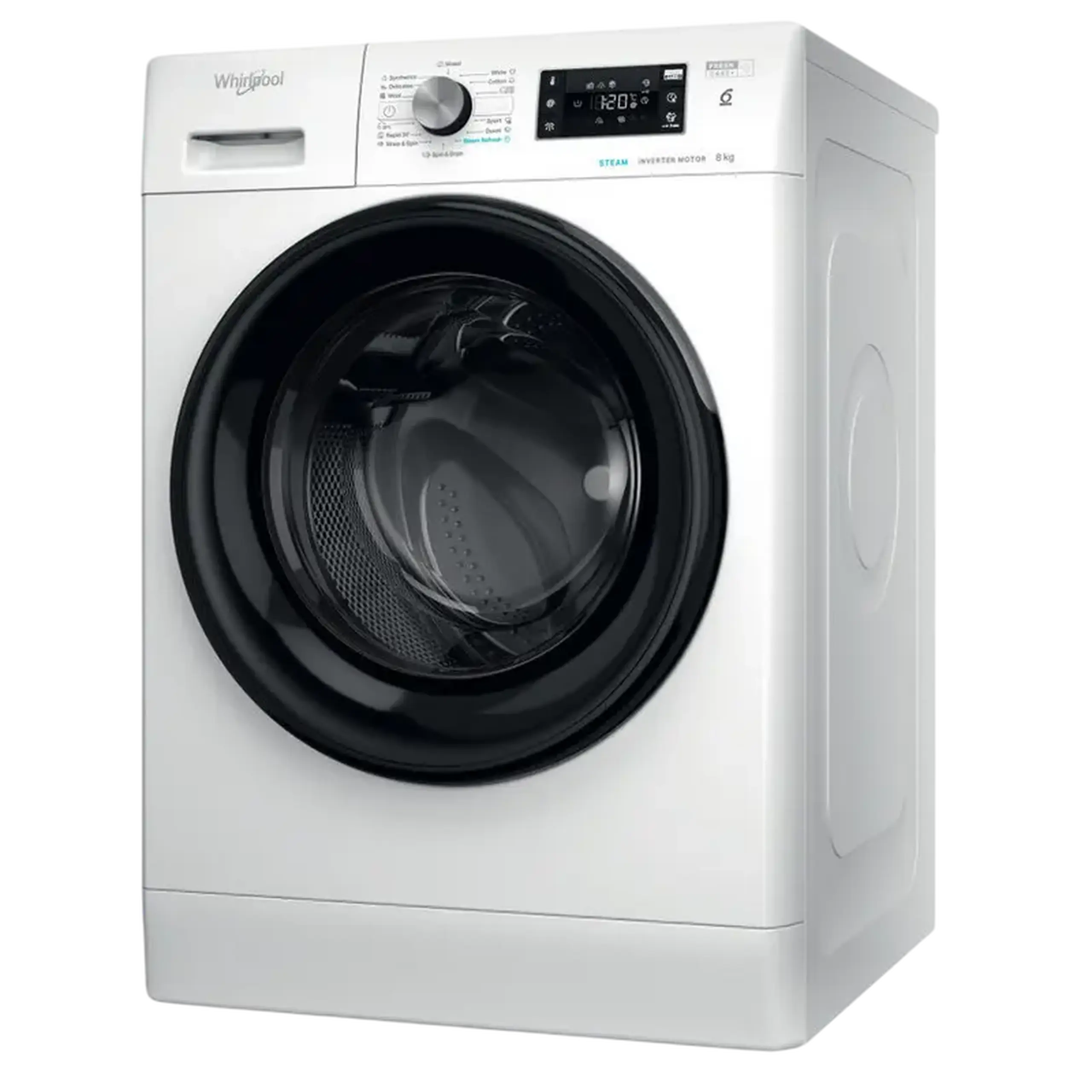 Mașină de spălat Whirlpool FFB 8469 BV EE, 8kg, Alb