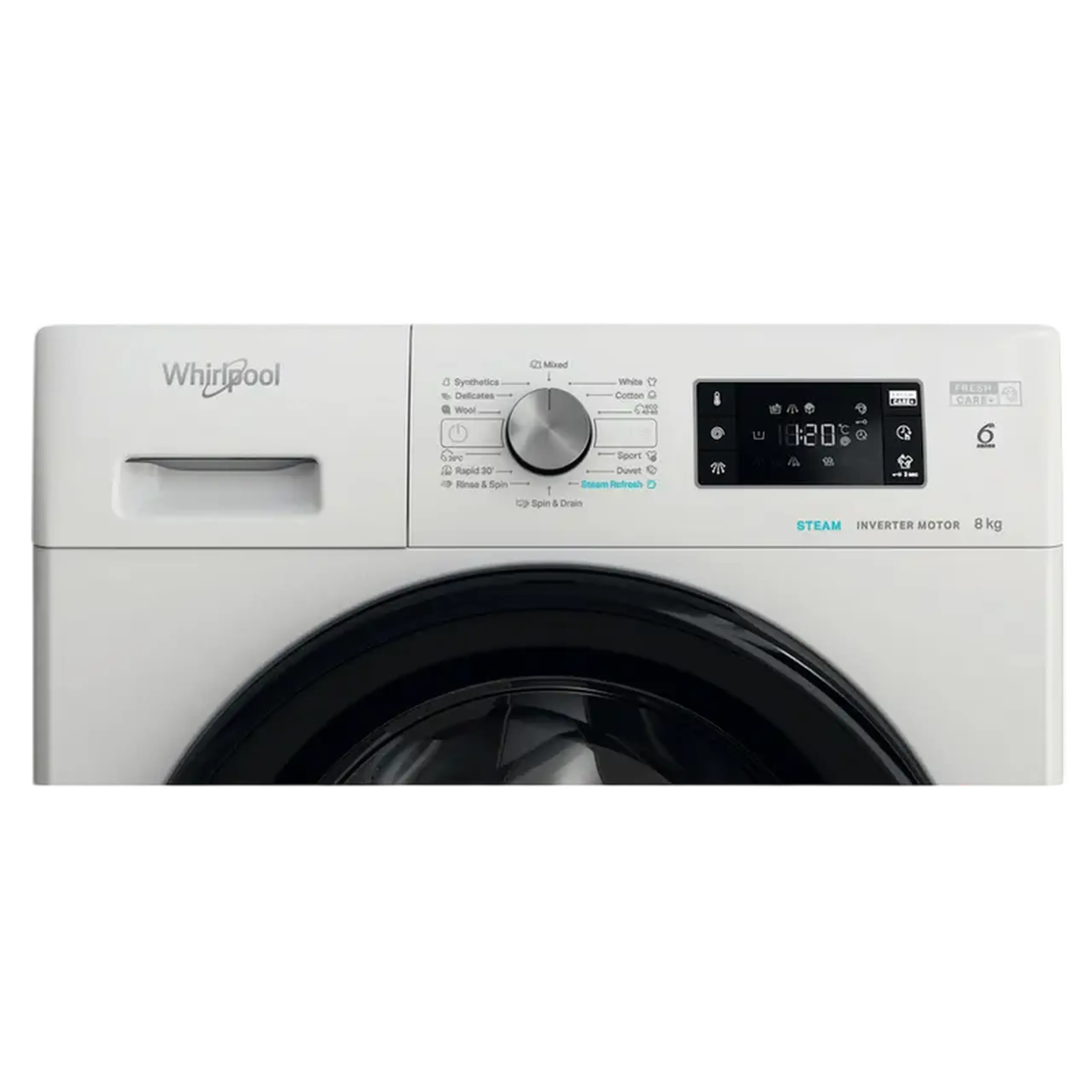 Mașină de spălat Whirlpool FFB 8469 BV EE, 8kg, Alb