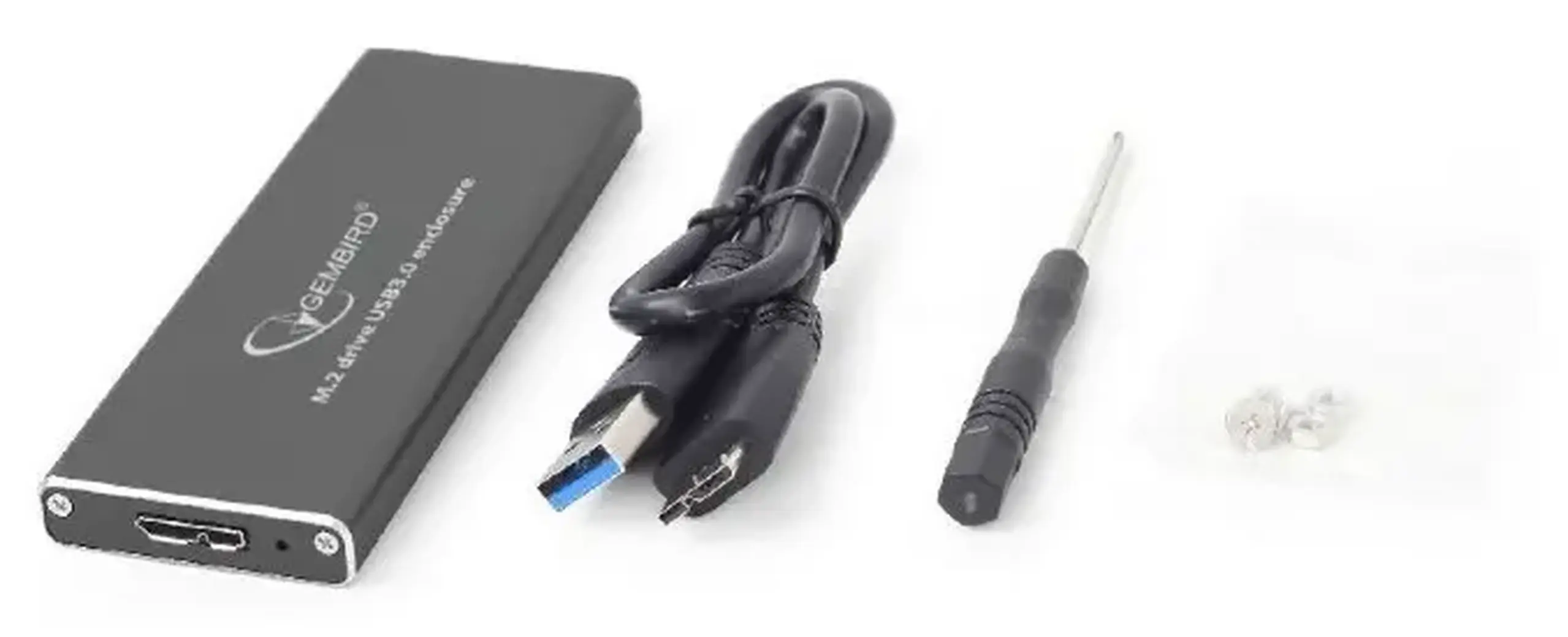 Kit carcasă SSD.M.2 SATA Gembird "EE2280 - U3C - 01" USB3.0, aluminiu