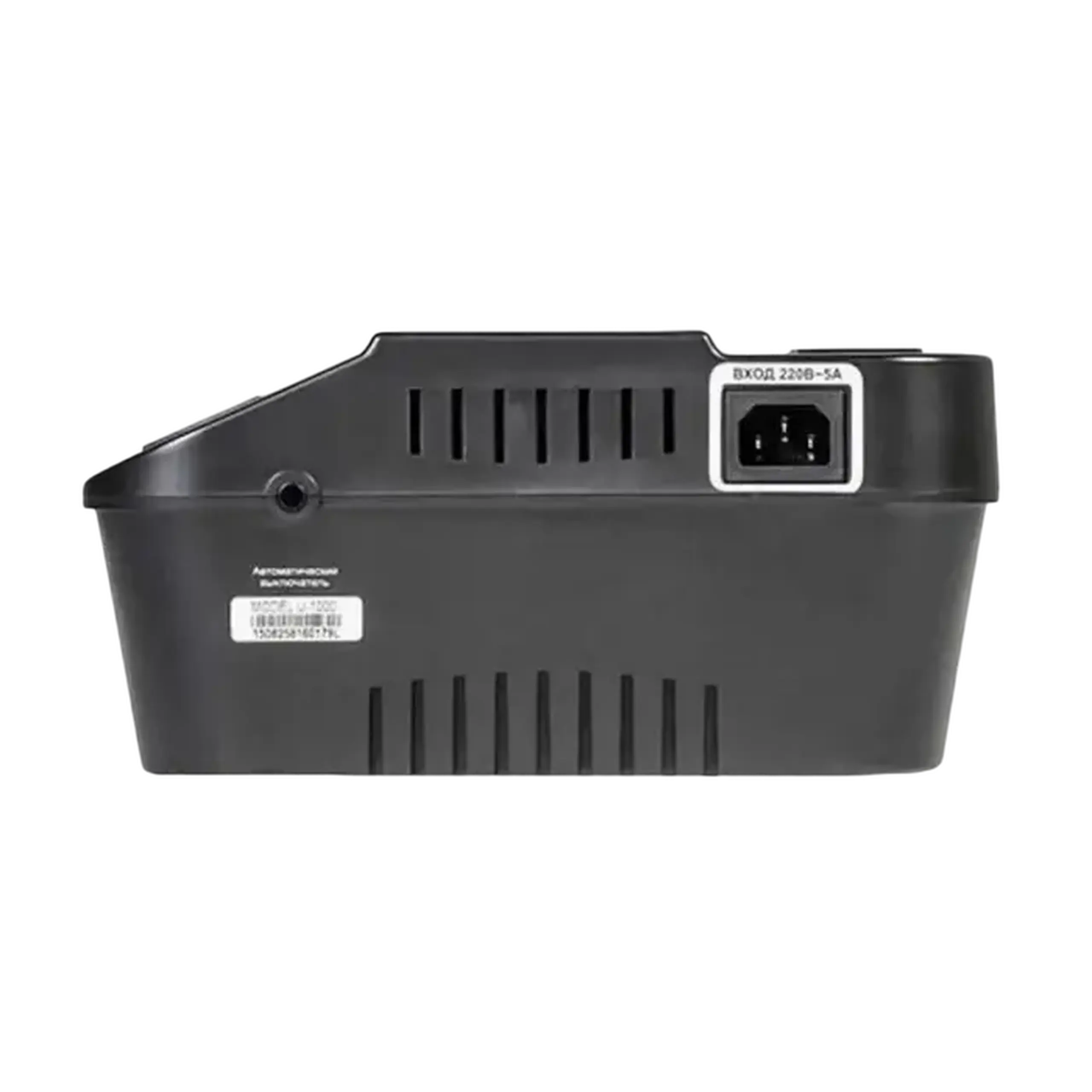 UPS Power 650VA/360W, (3 trepte de AVR, controlat CPU), USB, 8 Schuko, 2 IEC, carcasă din plastic