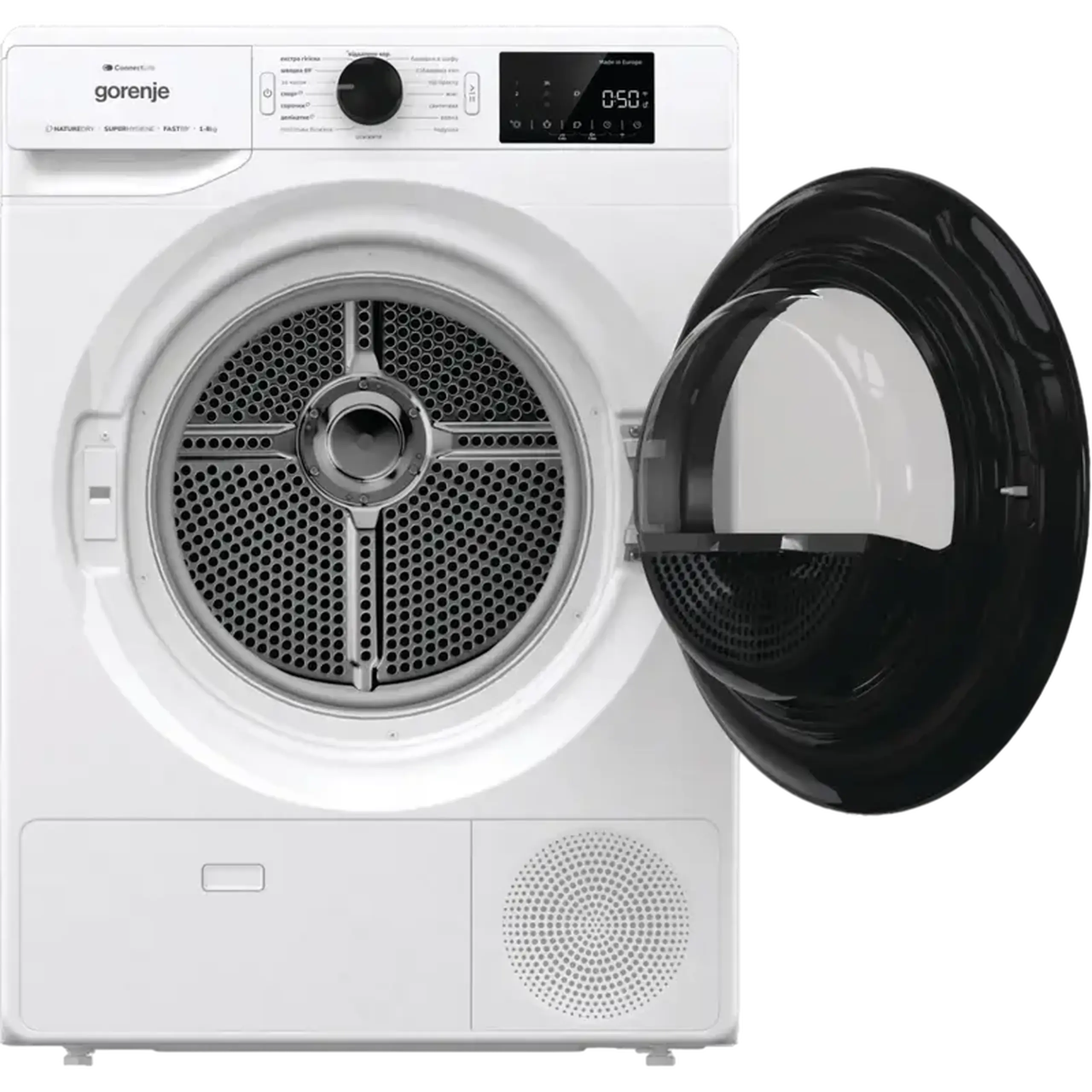 Uscător de rufe Gorenje DPNE83GNLWIFI, 8kg, Alb