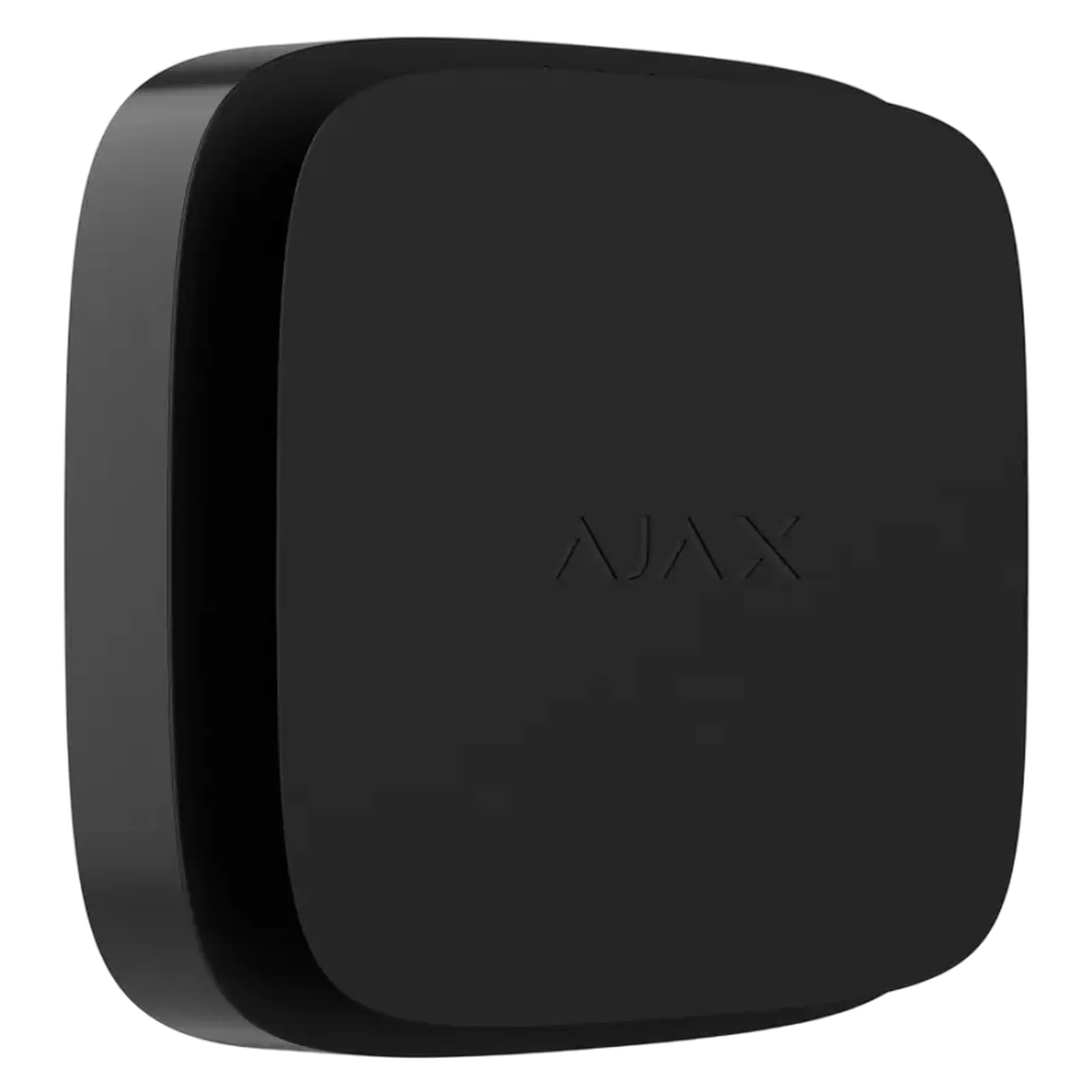 Detector de incendiu de securitate Wireless Ajax "FireProtect 2 RB", negru, senzor de căldură/fum/CO