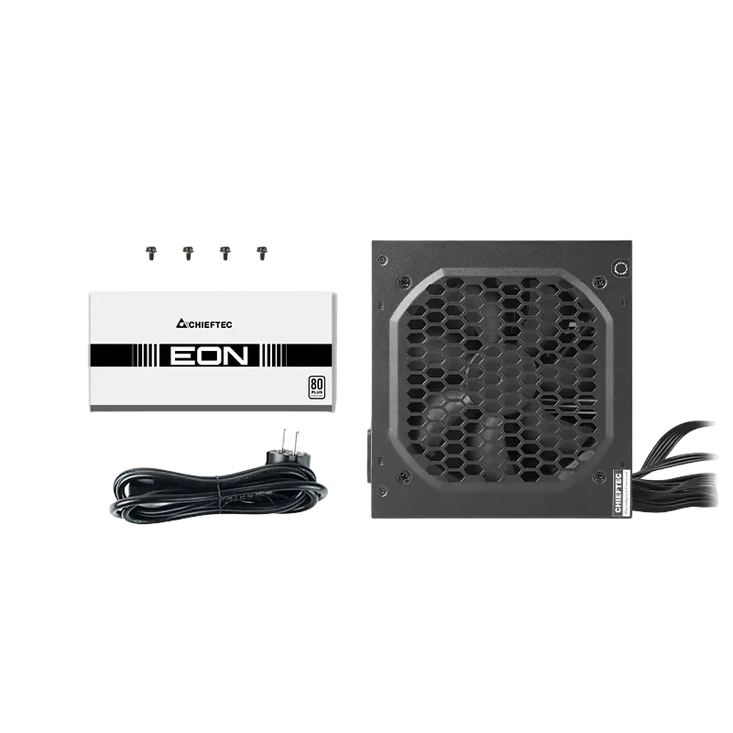 Sursa de alimentare ATX 700W Chieftec EON ZPU - 700S, 80+, 120mm, PFC activ, cabluri lungi, negru