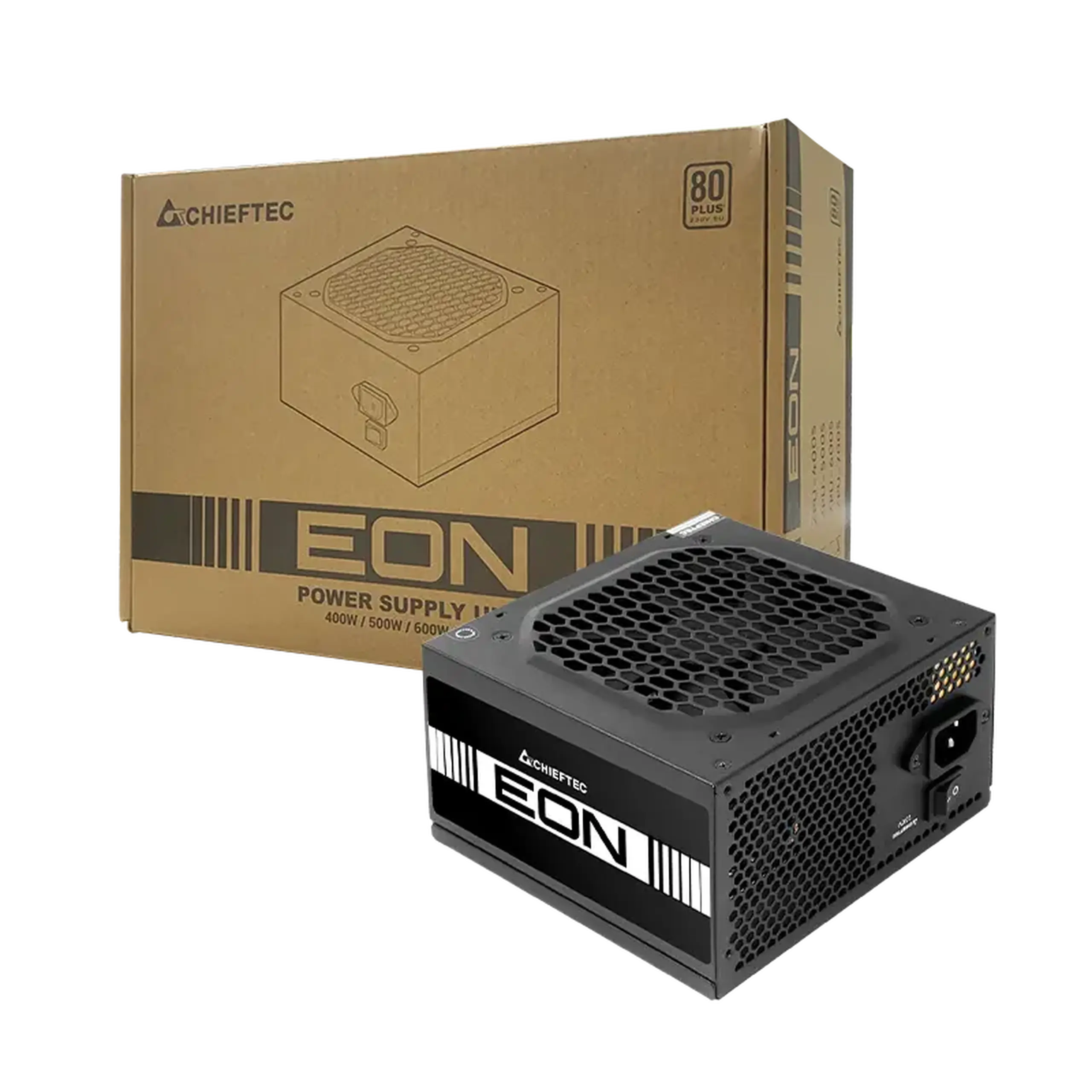 Sursa de alimentare ATX 700W Chieftec EON ZPU - 700S, 80+, 120mm, PFC activ, cabluri lungi, negru