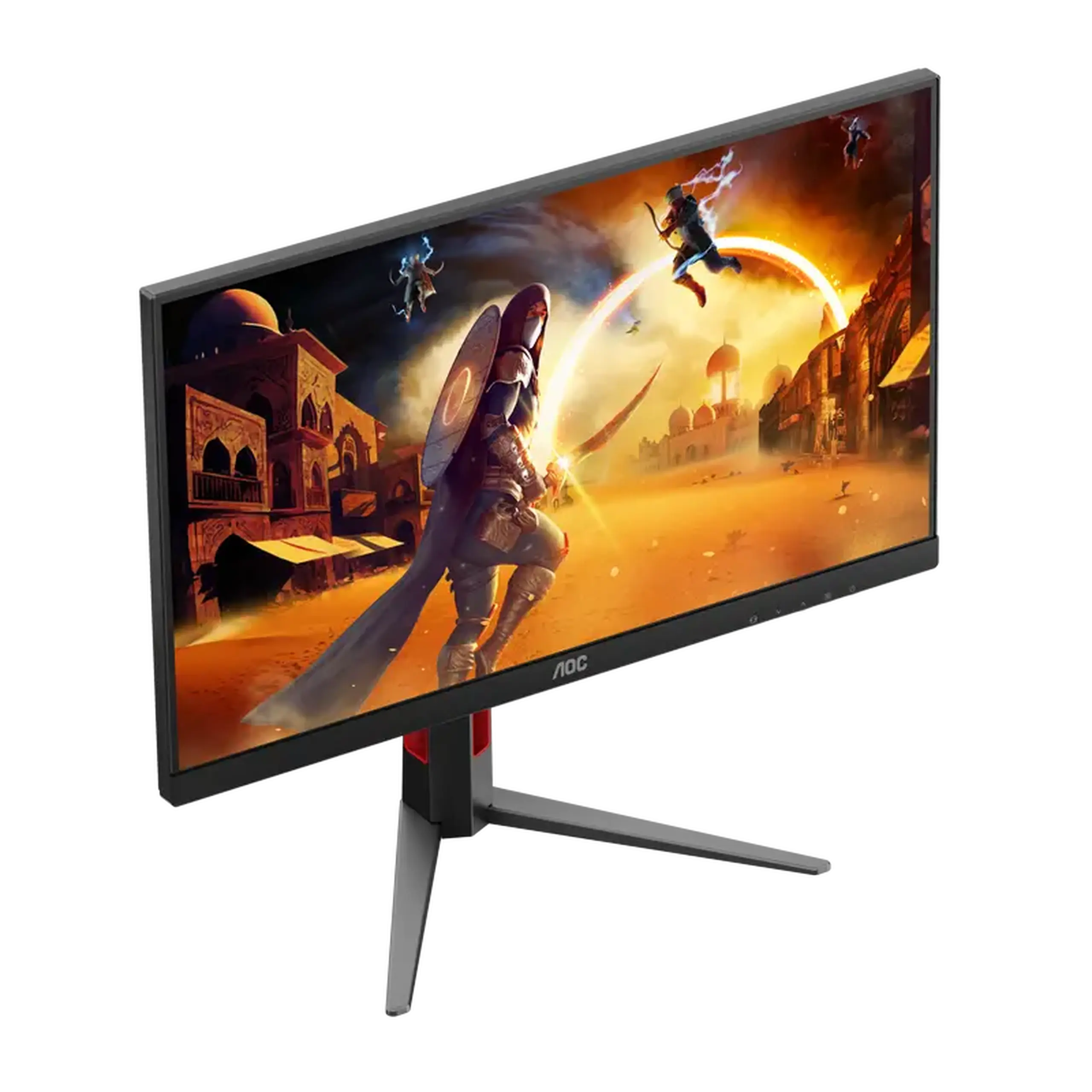 27" AOC 27G4HA, negru, IPS, 1920x1080, 200 Hz, AdaptiveSync, 0,5 msMPRT, 300cd, HDR10, HDMI+DP, Spkrs