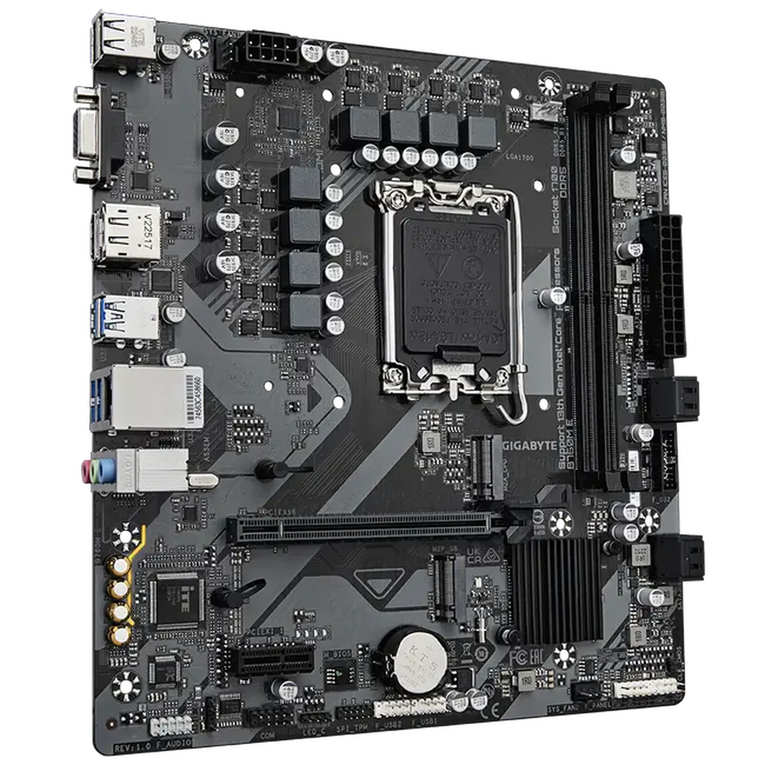 Placă de bază Gigabyte B760M E, LGA1700, Intel B760, Micro-ATX