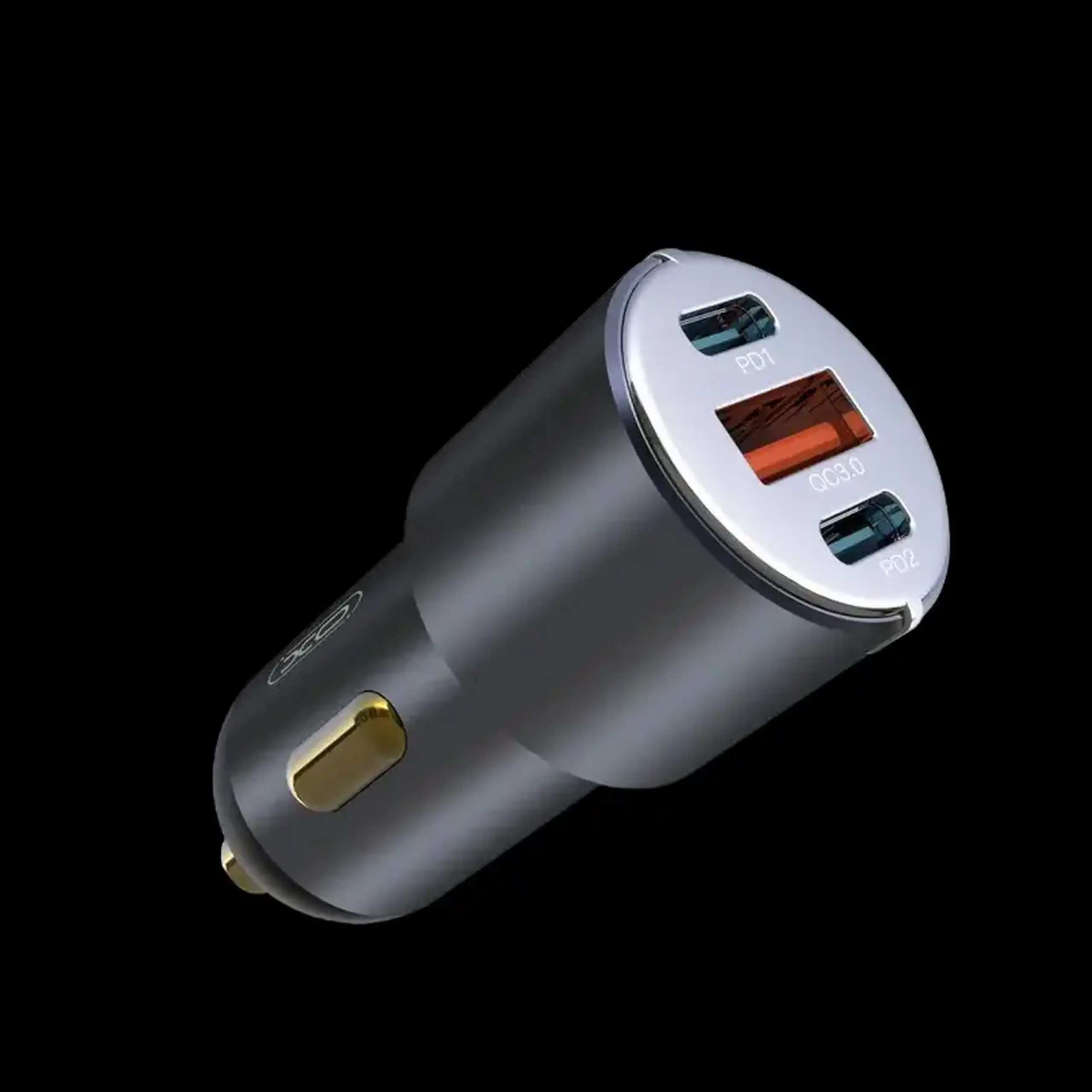 Incărcător auto XO CC45, 30W, Negru