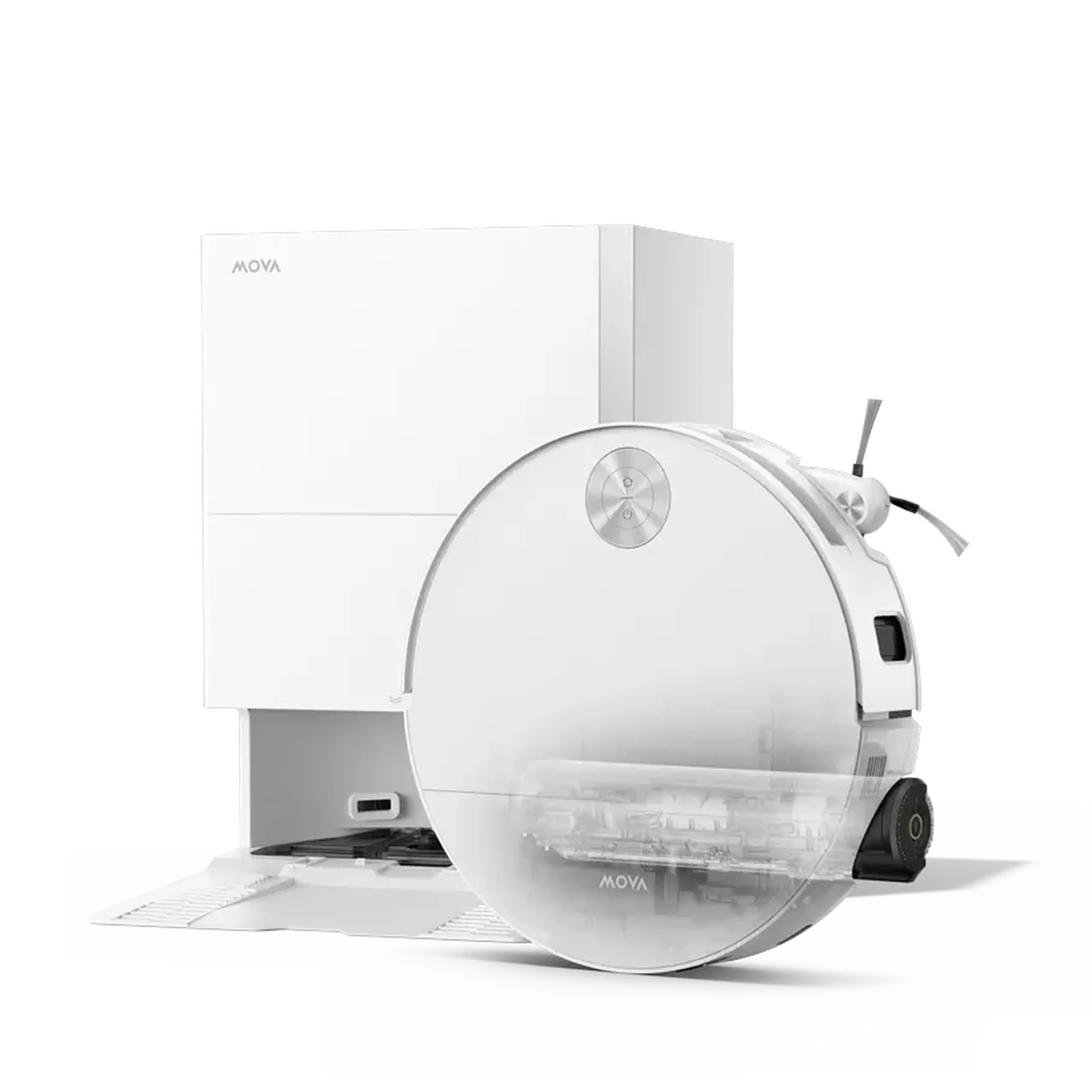 Aspirator Robot cu rola Mova S70 Pro, alb