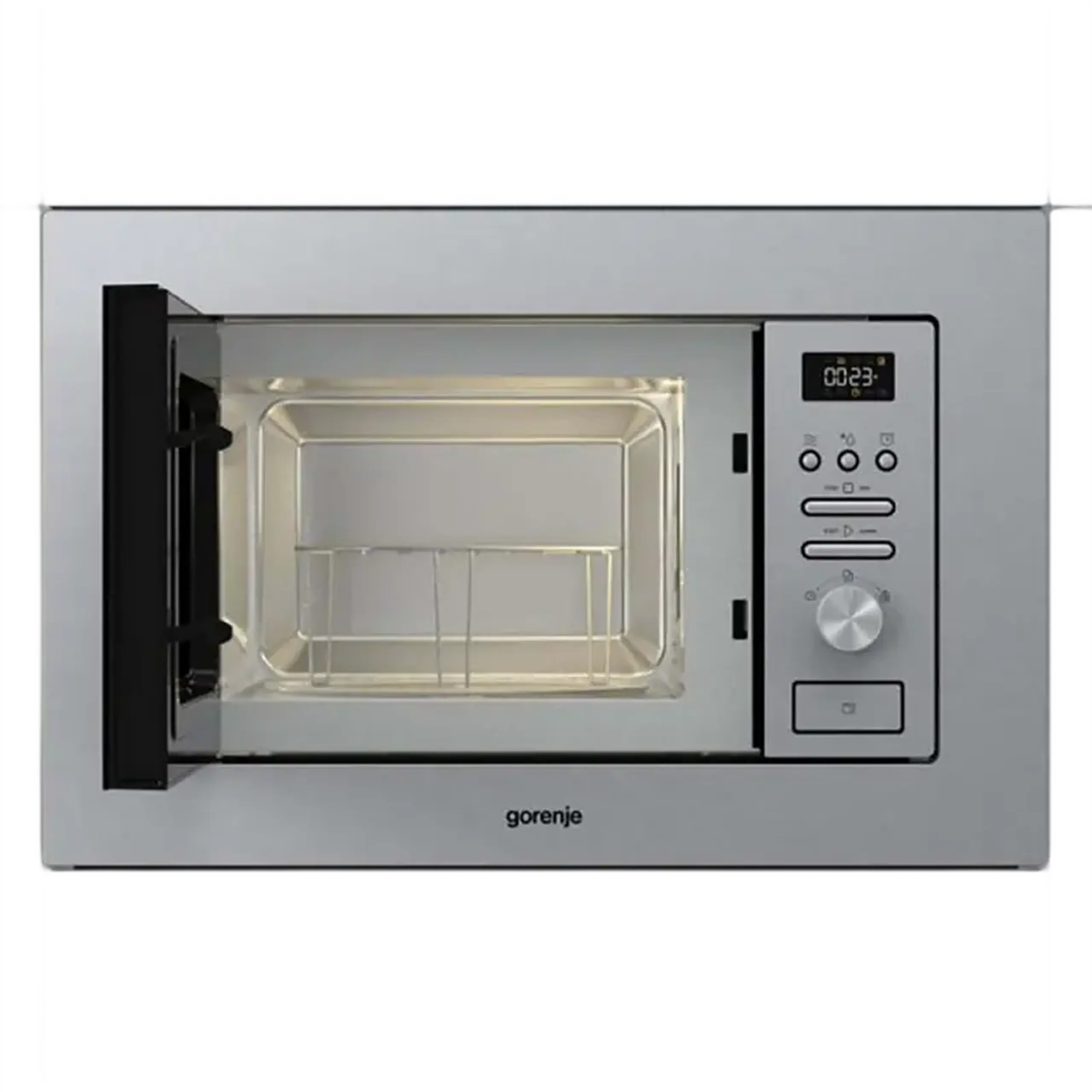 Cuptor cu microunde Gorenje BMI 201 AG1X, Argintiu