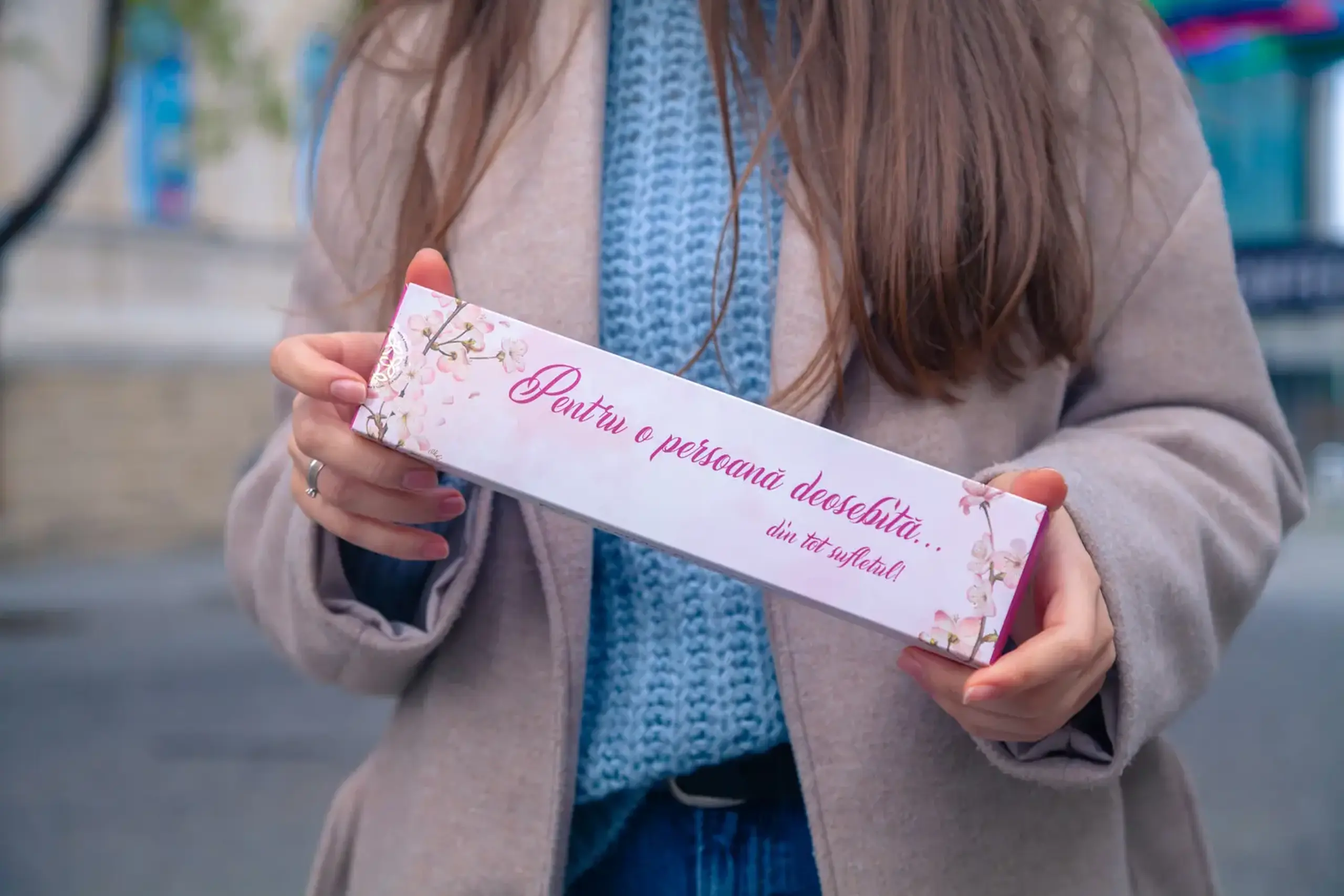 Mediante handmade într-o cutie „Pentru o persoană deosebită”