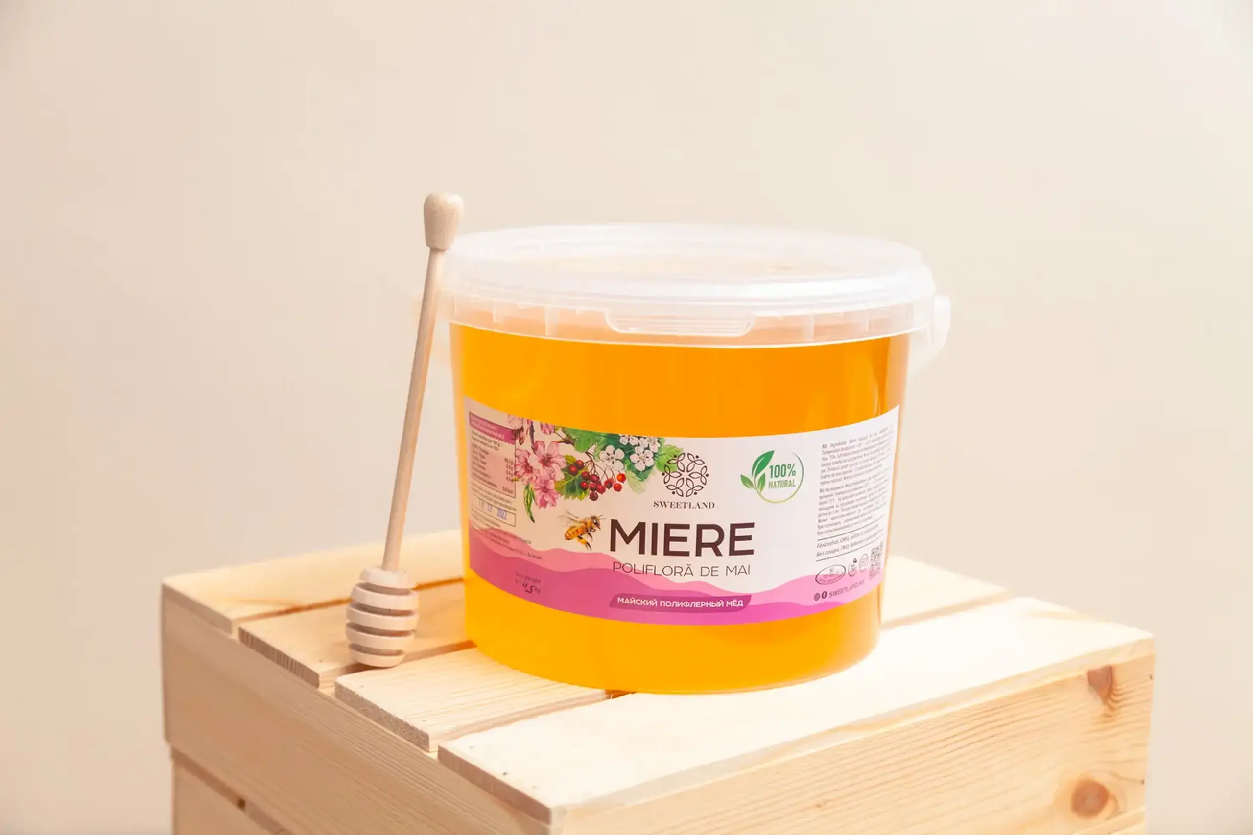Mierea de mai din Moldova - Masa netă 4,5kg