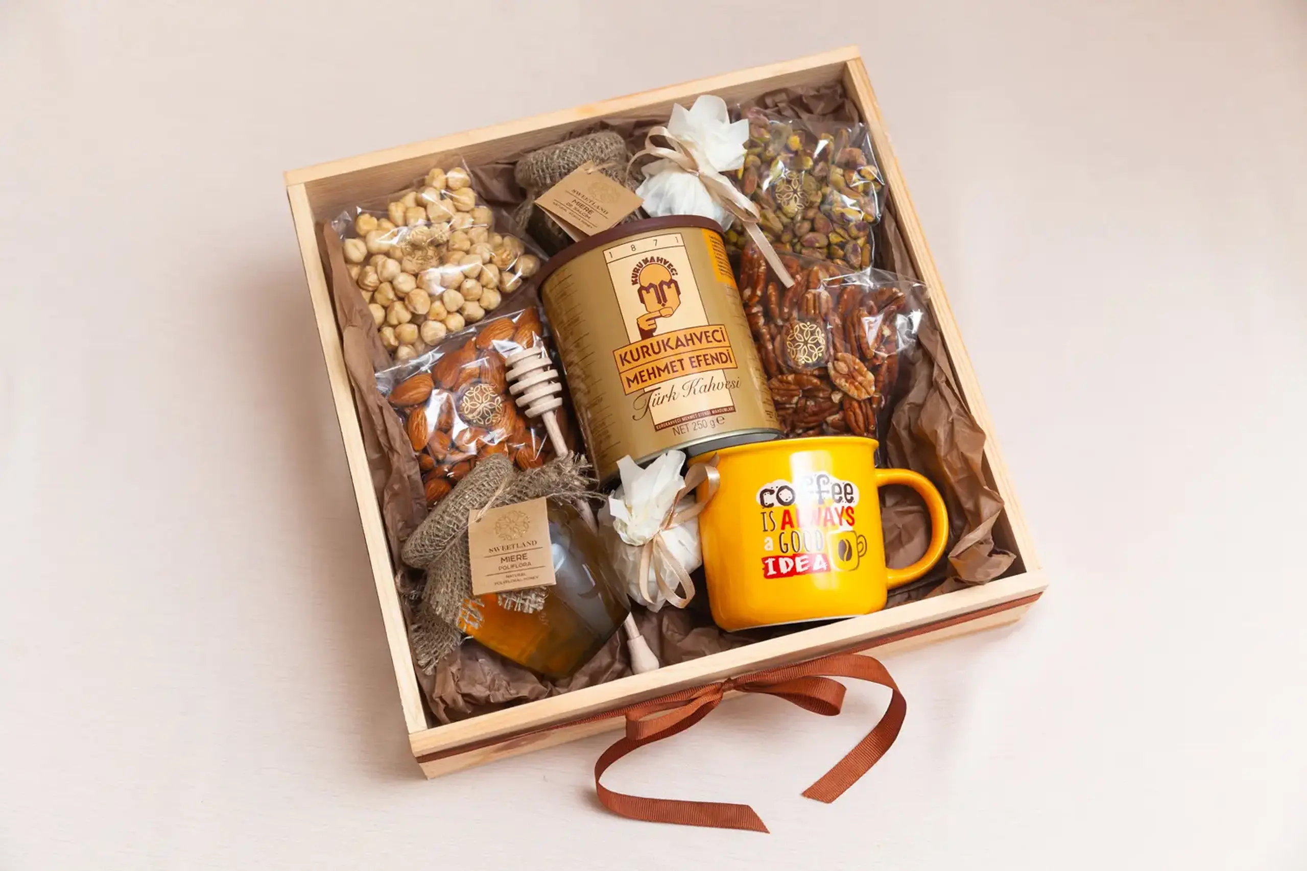 Set „Cafea și nuci”