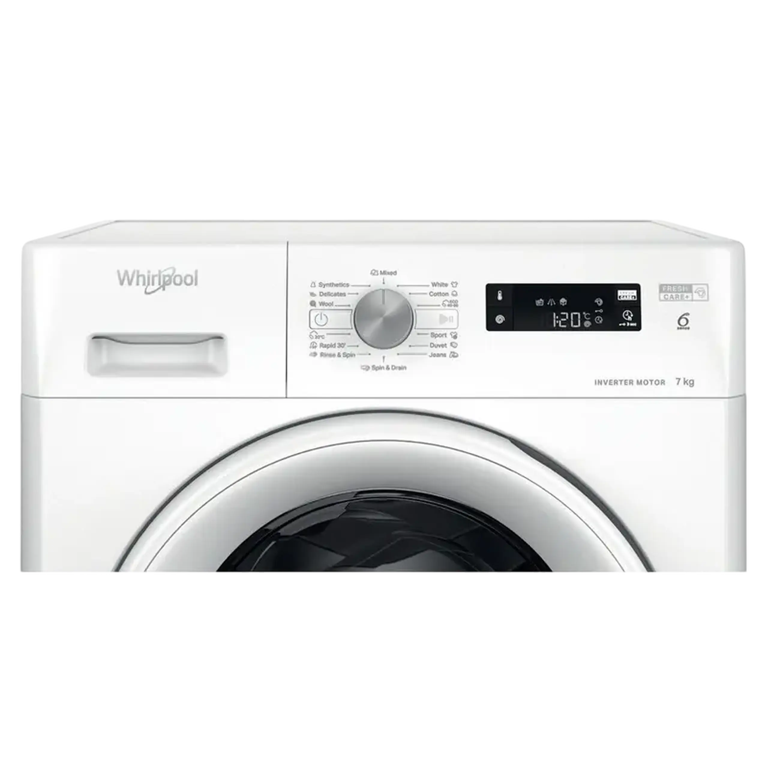 Mașină de spălat Whirlpool FFS 7469 W EE, 7kg, Alb