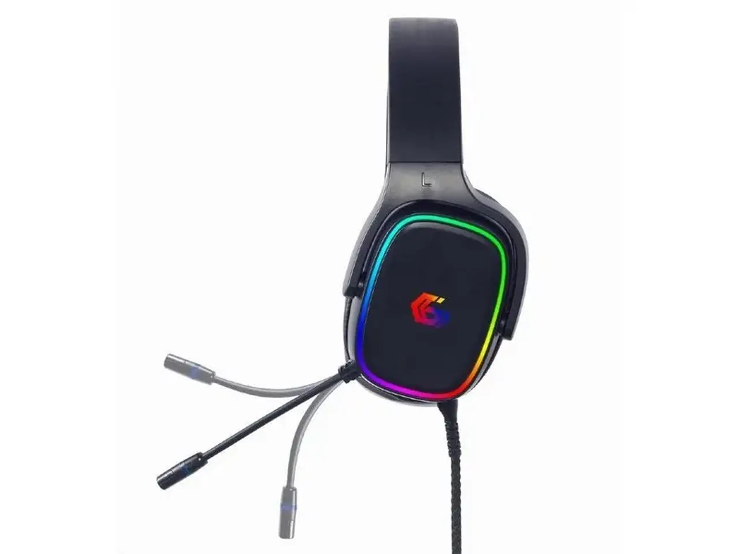 Căști pentru jocuri GMB GHS - SANPO - S3, driver de 50 mm, 20 - 20 kHz, 32 Ohm, 105 db, 370 g., Virtual 7.1, RGB, 2,2