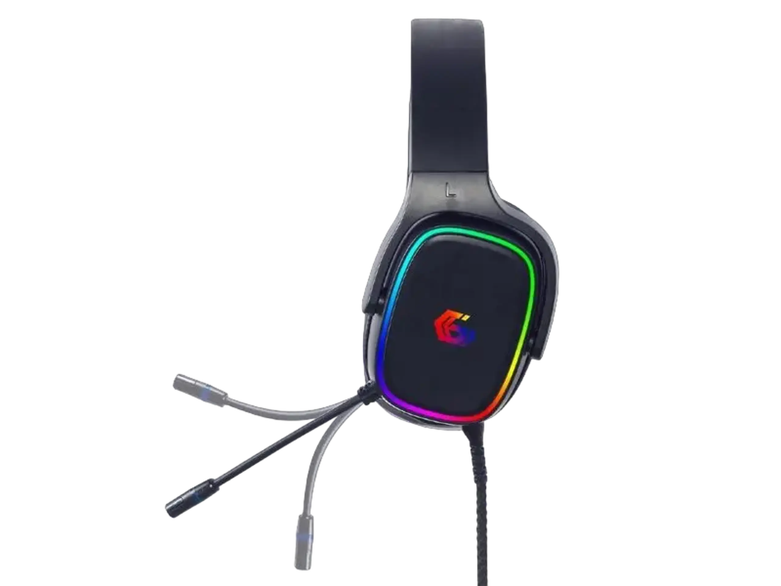Căști pentru jocuri GMB GHS - SANPO - S3, driver de 50 mm, 20 - 20 kHz, 32 Ohm, 105 db, 370 g., Virtual 7.1, RGB, 2,2