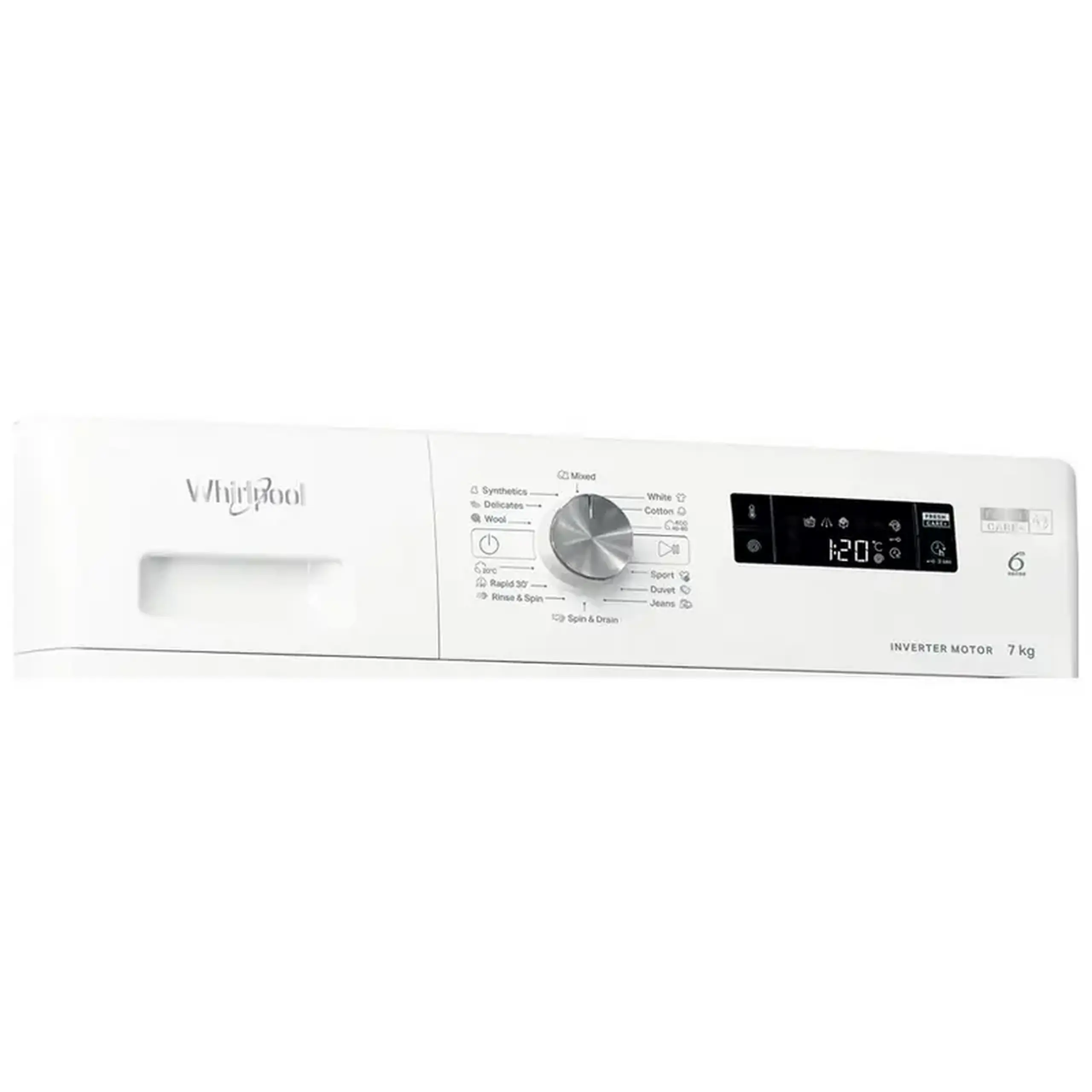 Mașină de spălat Whirlpool FFS 7469 W EE, 7kg, Alb