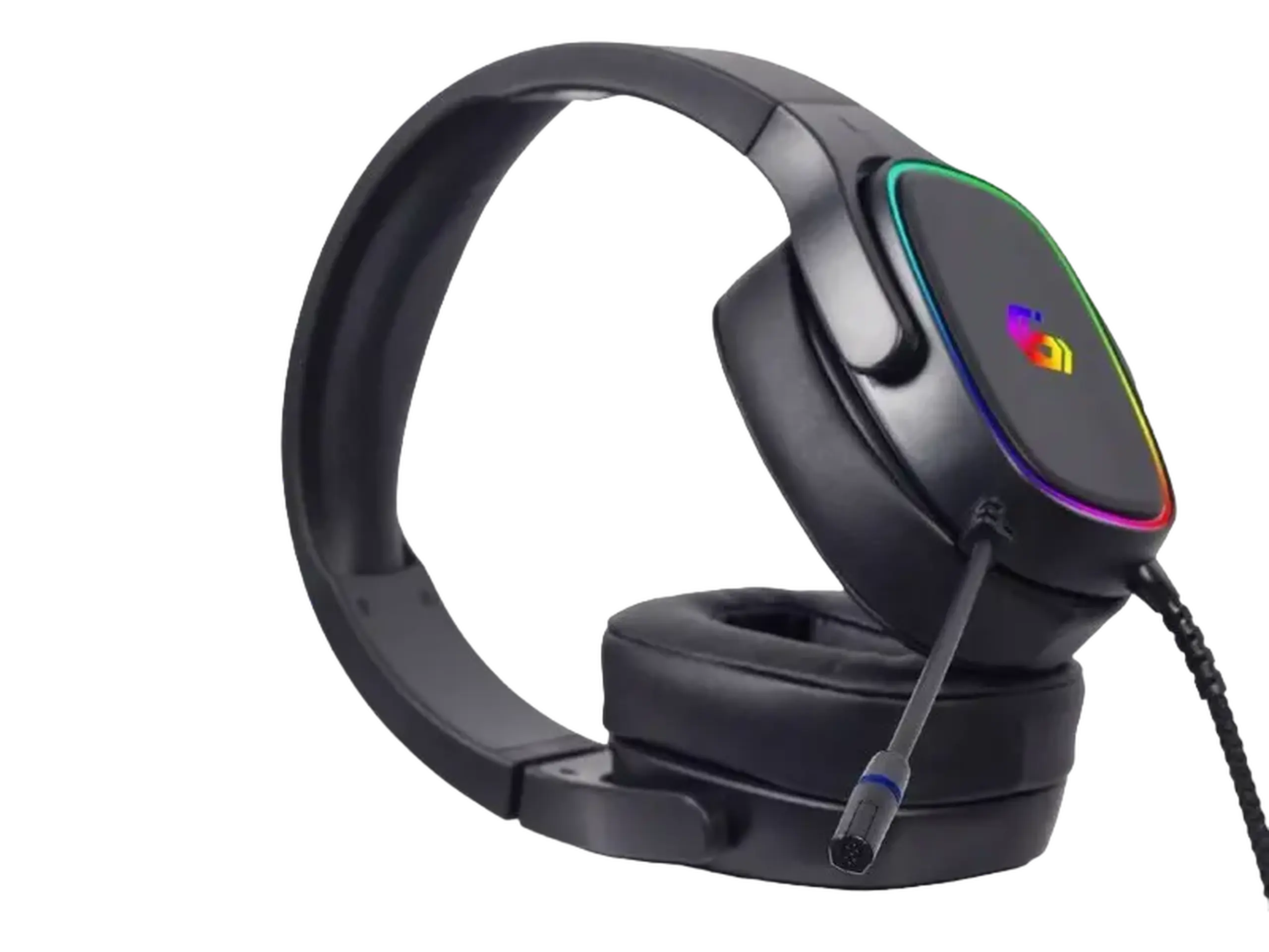 Căști pentru jocuri GMB GHS - SANPO - S3, driver de 50 mm, 20 - 20 kHz, 32 Ohm, 105 db, 370 g., Virtual 7.1, RGB, 2,2