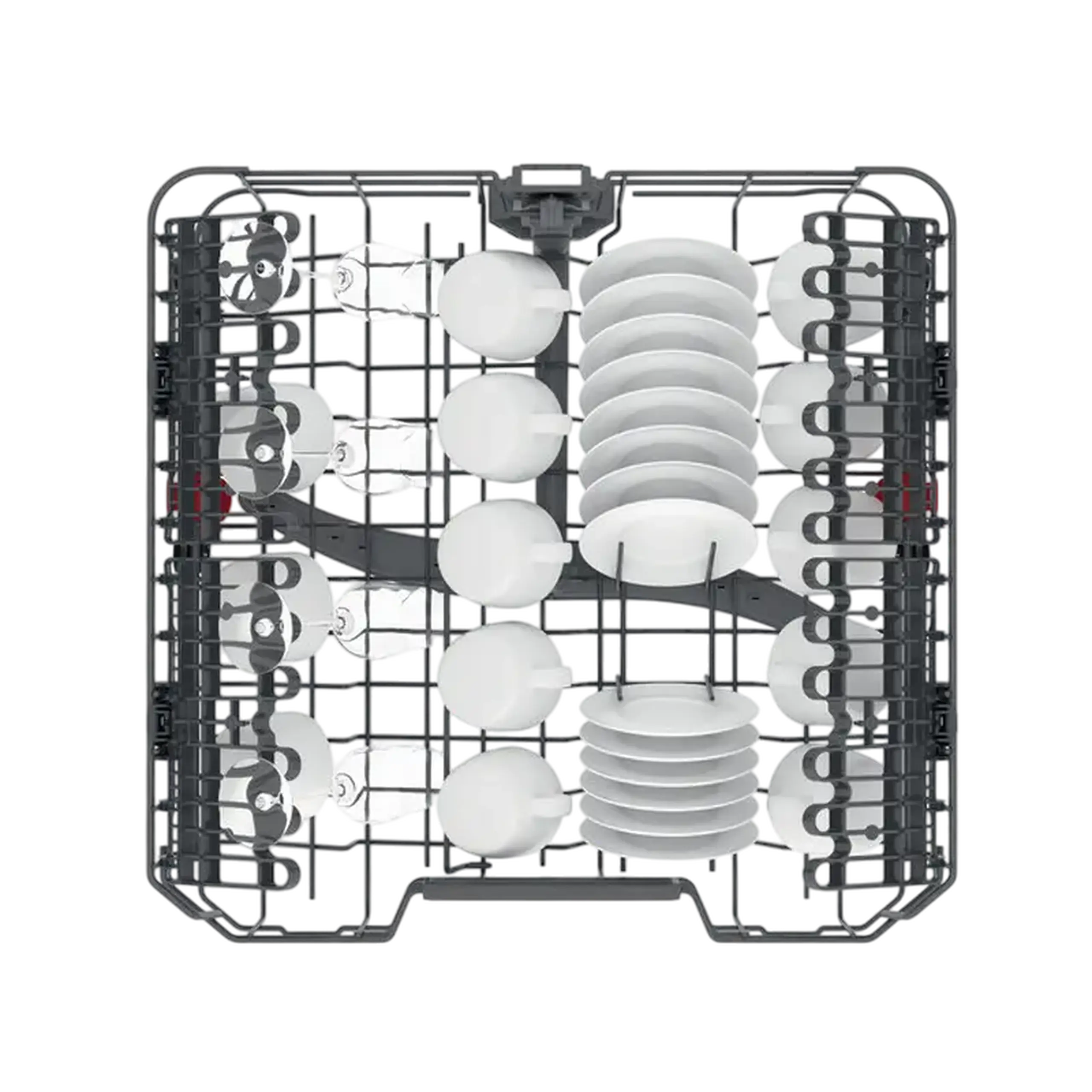 Mașină de spălat vase Whirlpool WFC 3C26 P X, Oțel inoxidabil